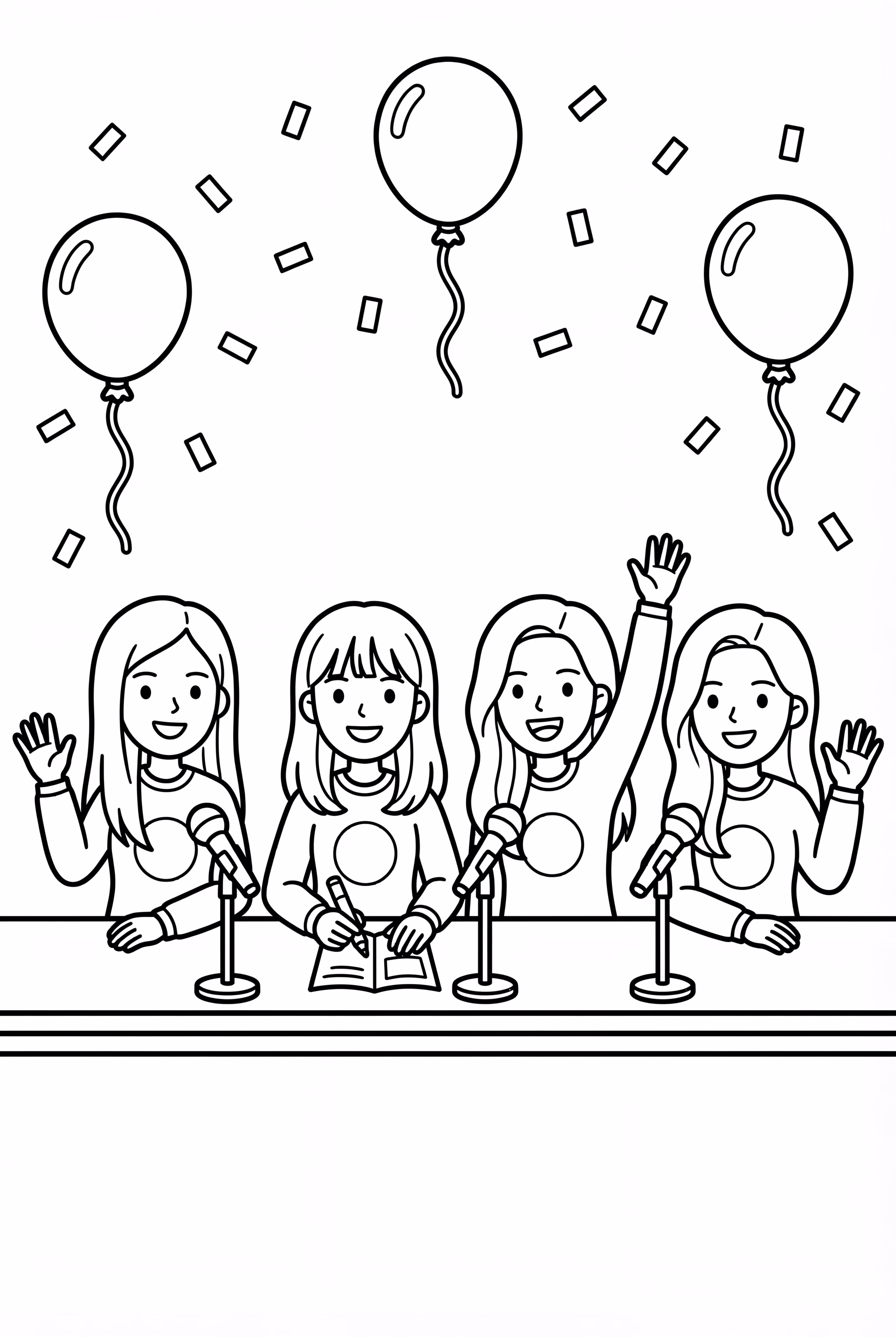 Blackpink em um Evento de Autógrafos