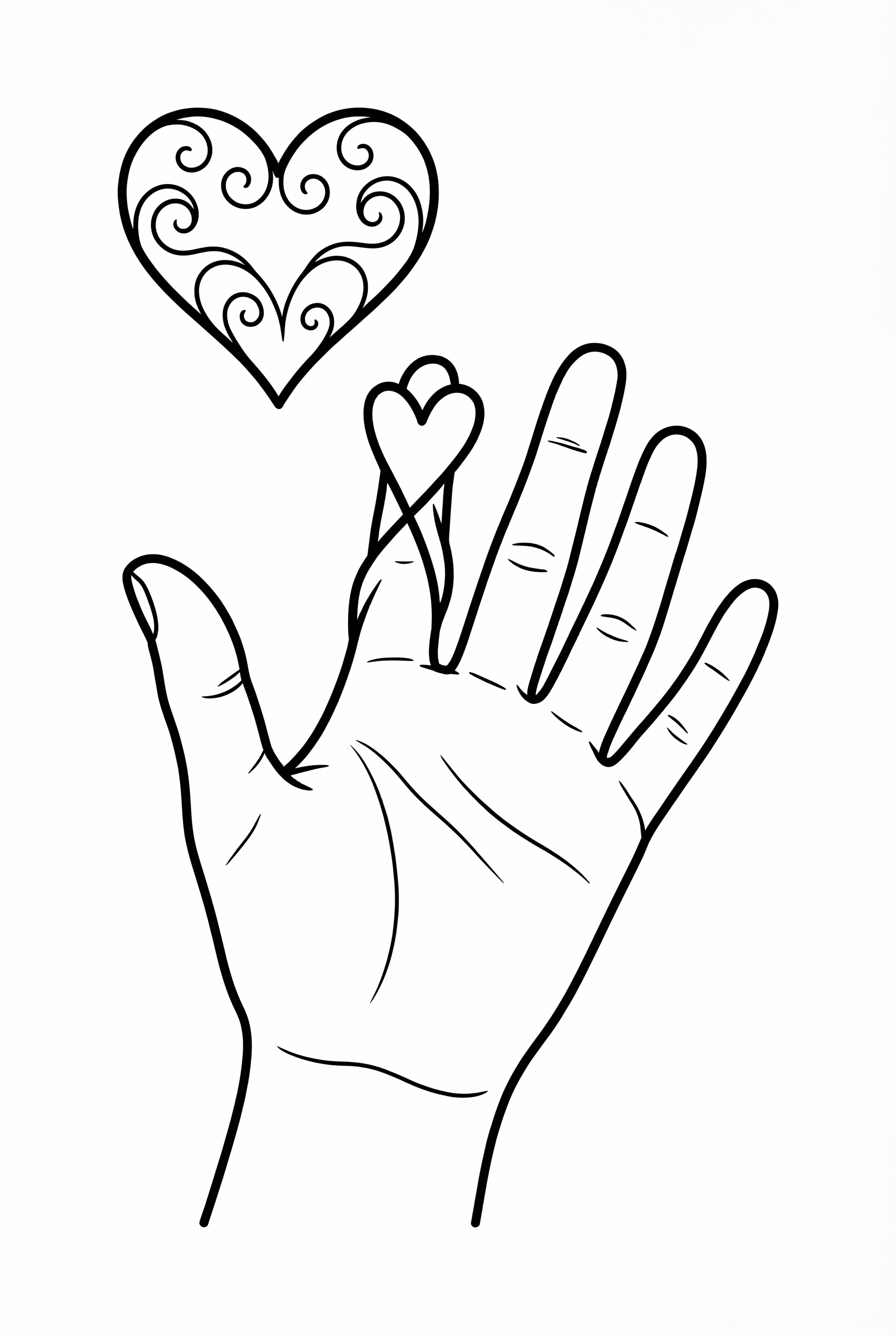 Blackpink Heart Hand Sign