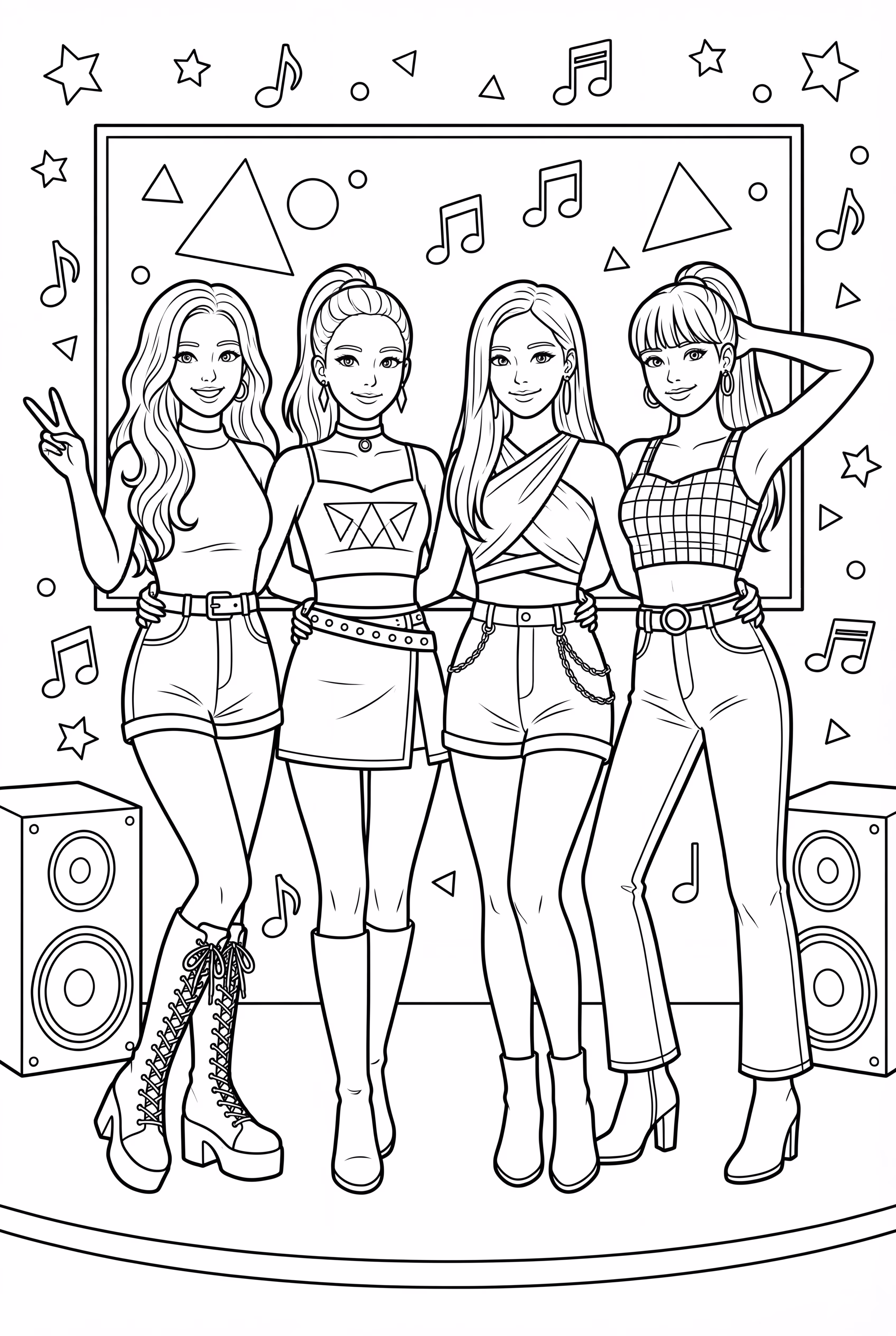 Blackpink em "DDU-DU DDU-DU" Roupas
