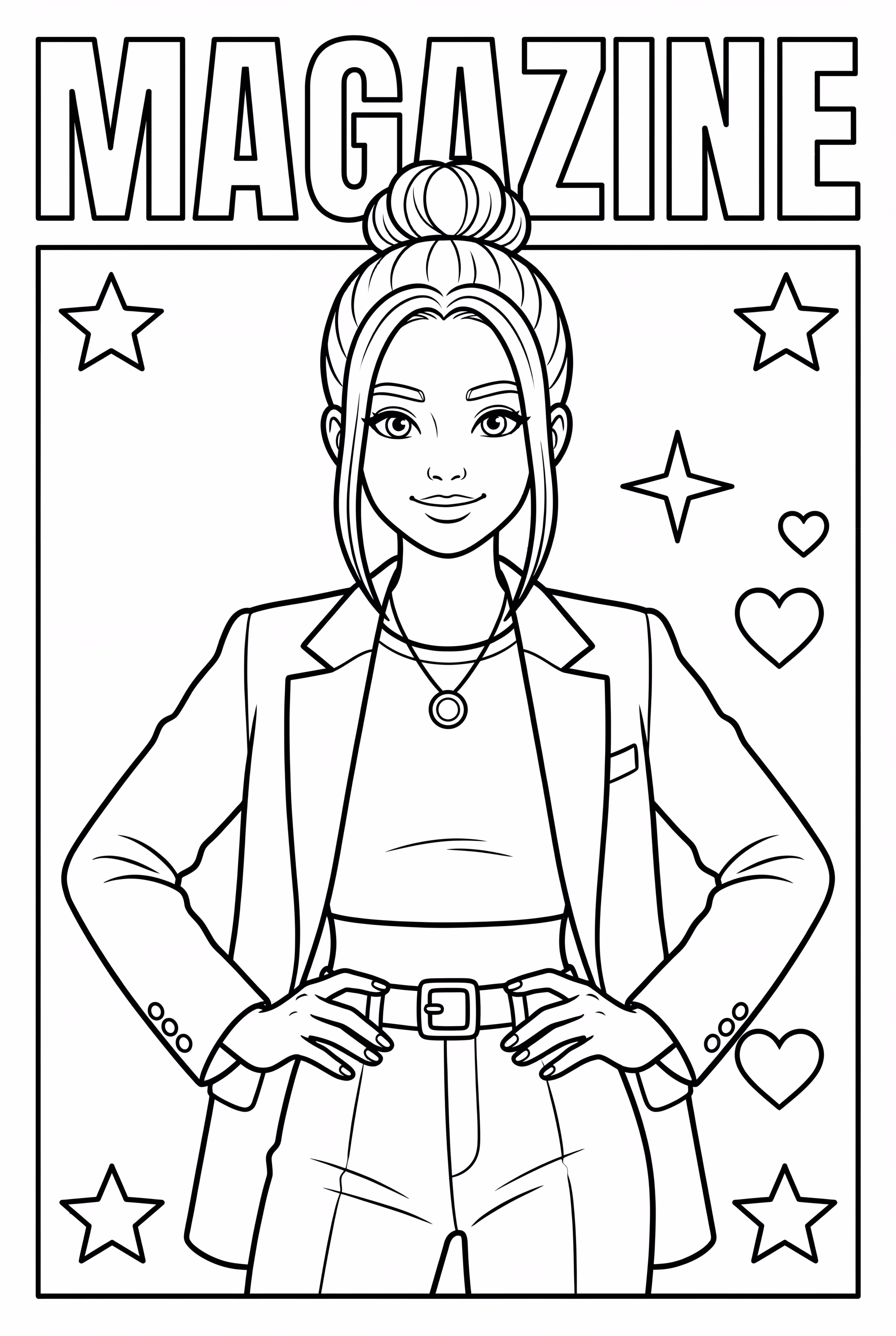 Blackpink Jennie na Capa de uma Revista