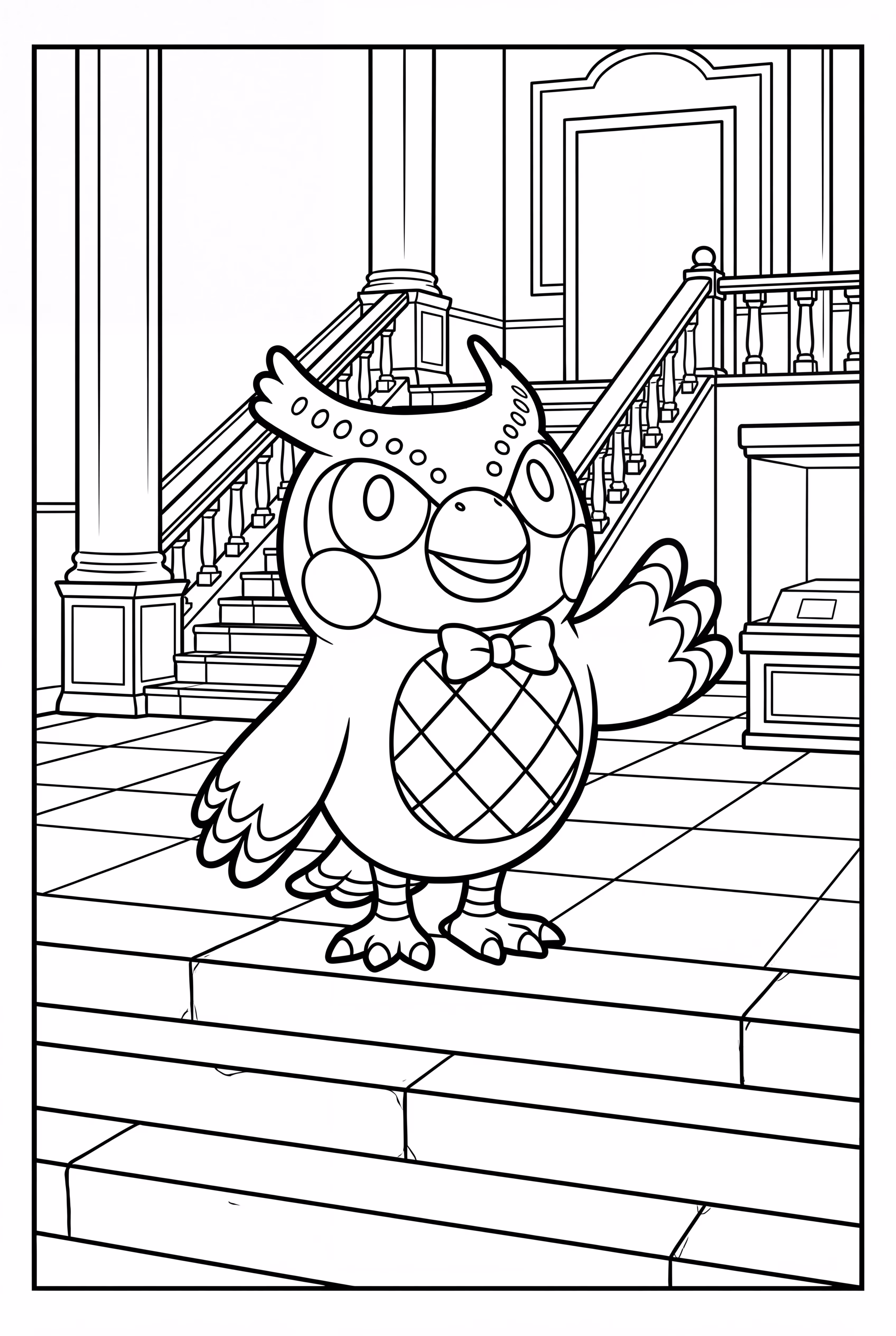 Blathers The Owl At The Animal Crossing Museum