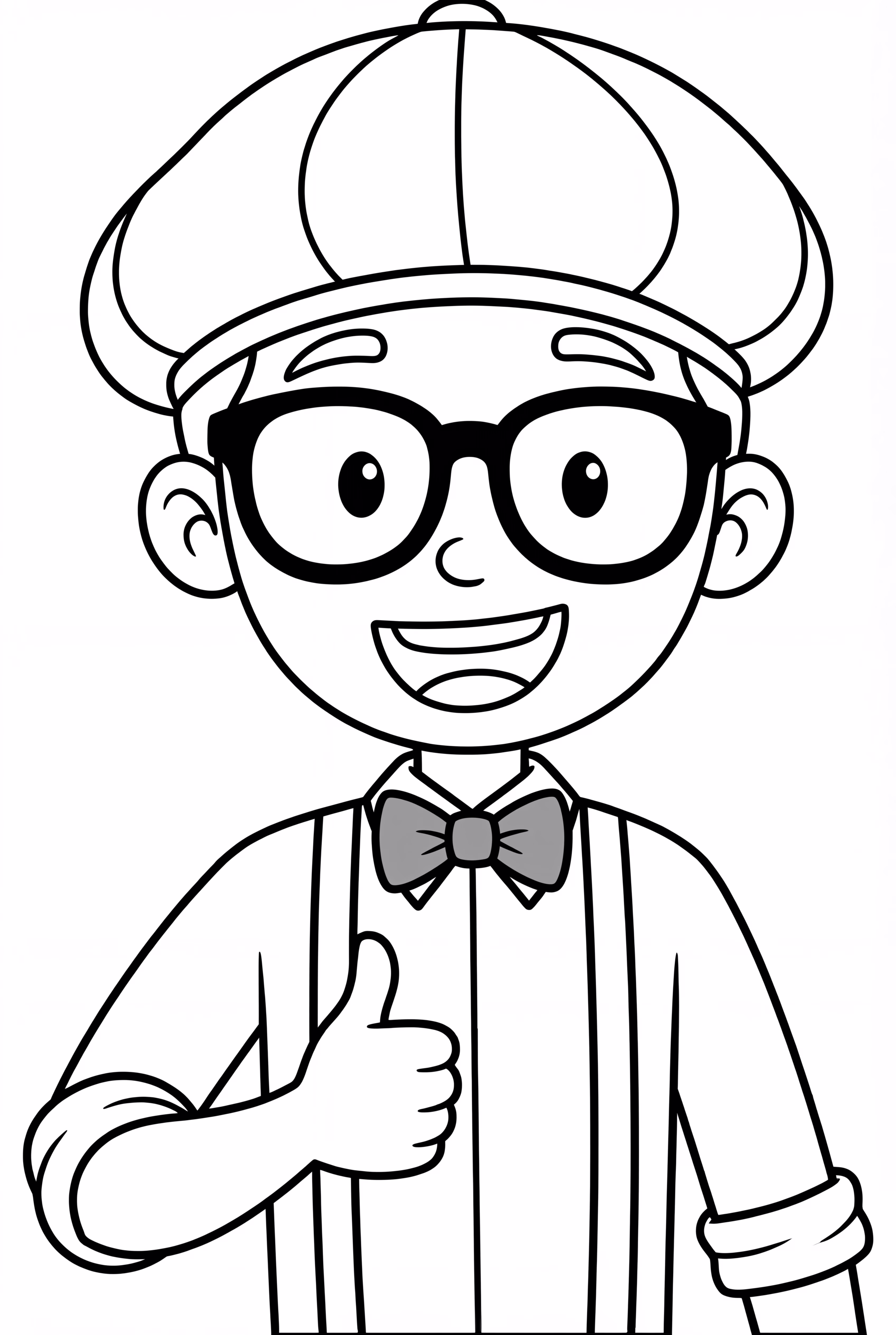 Blippi Giving A Thumbs Up