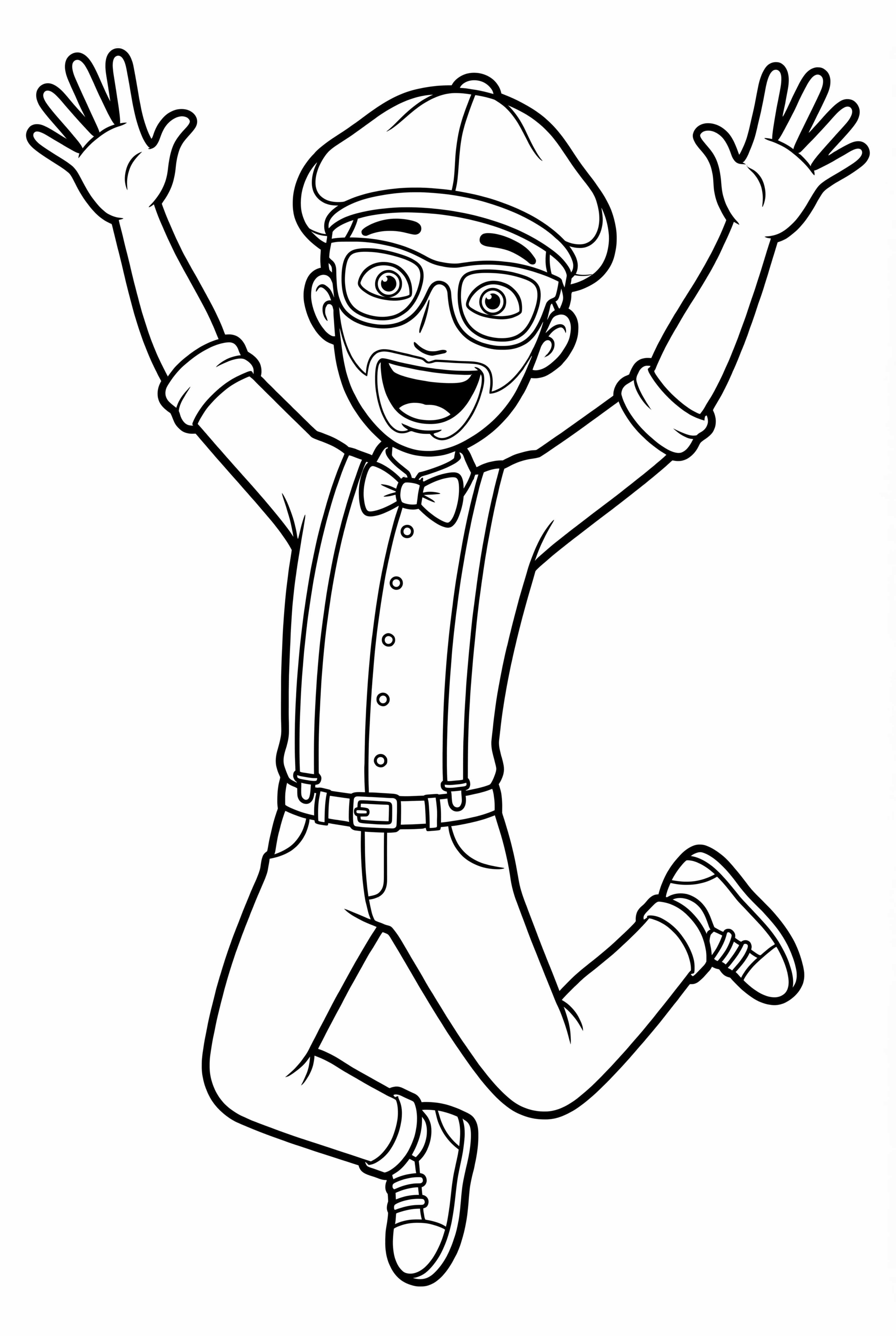 Blippi Jumping For Joy