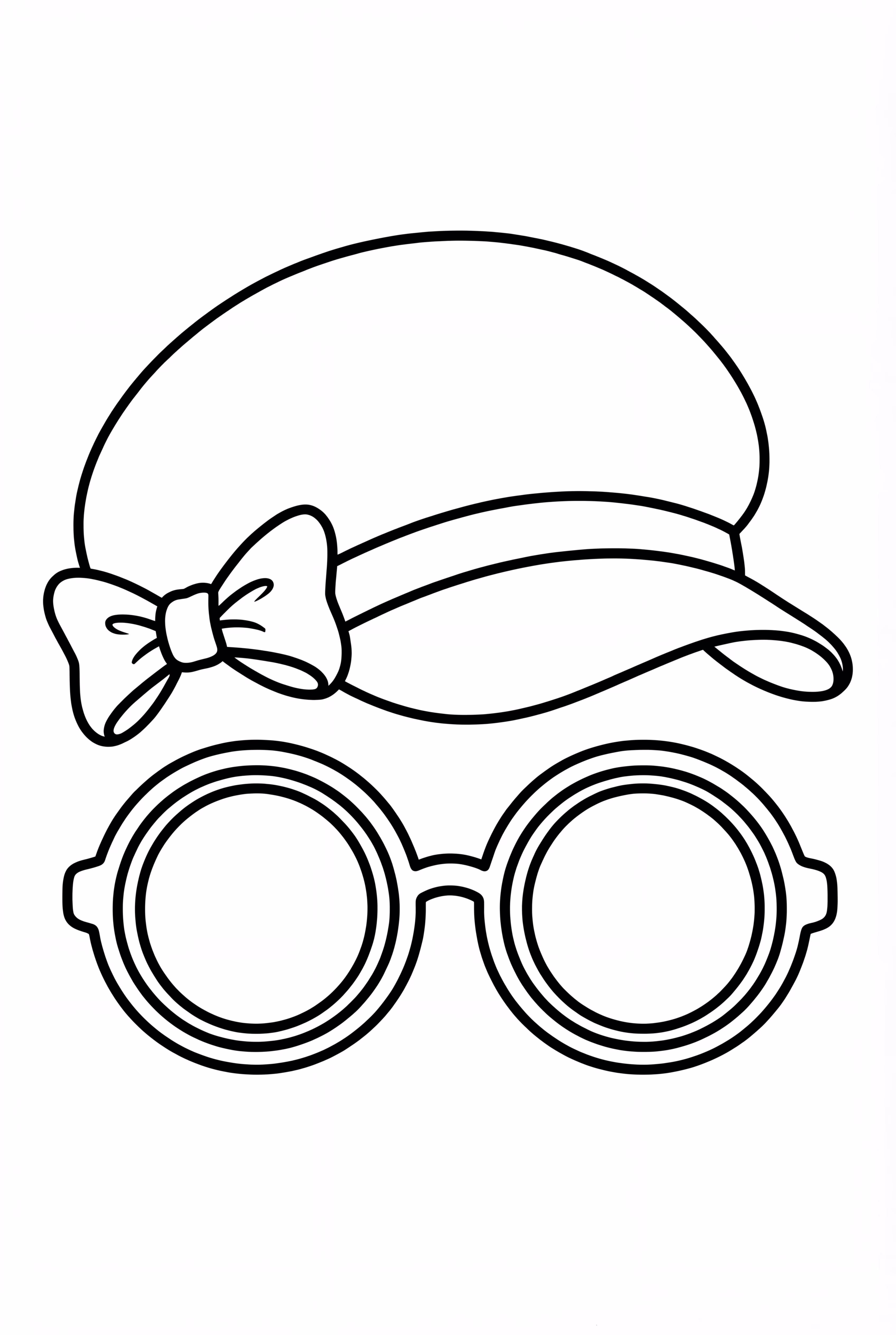 ブリッピのシグネチャーハットとメガネ