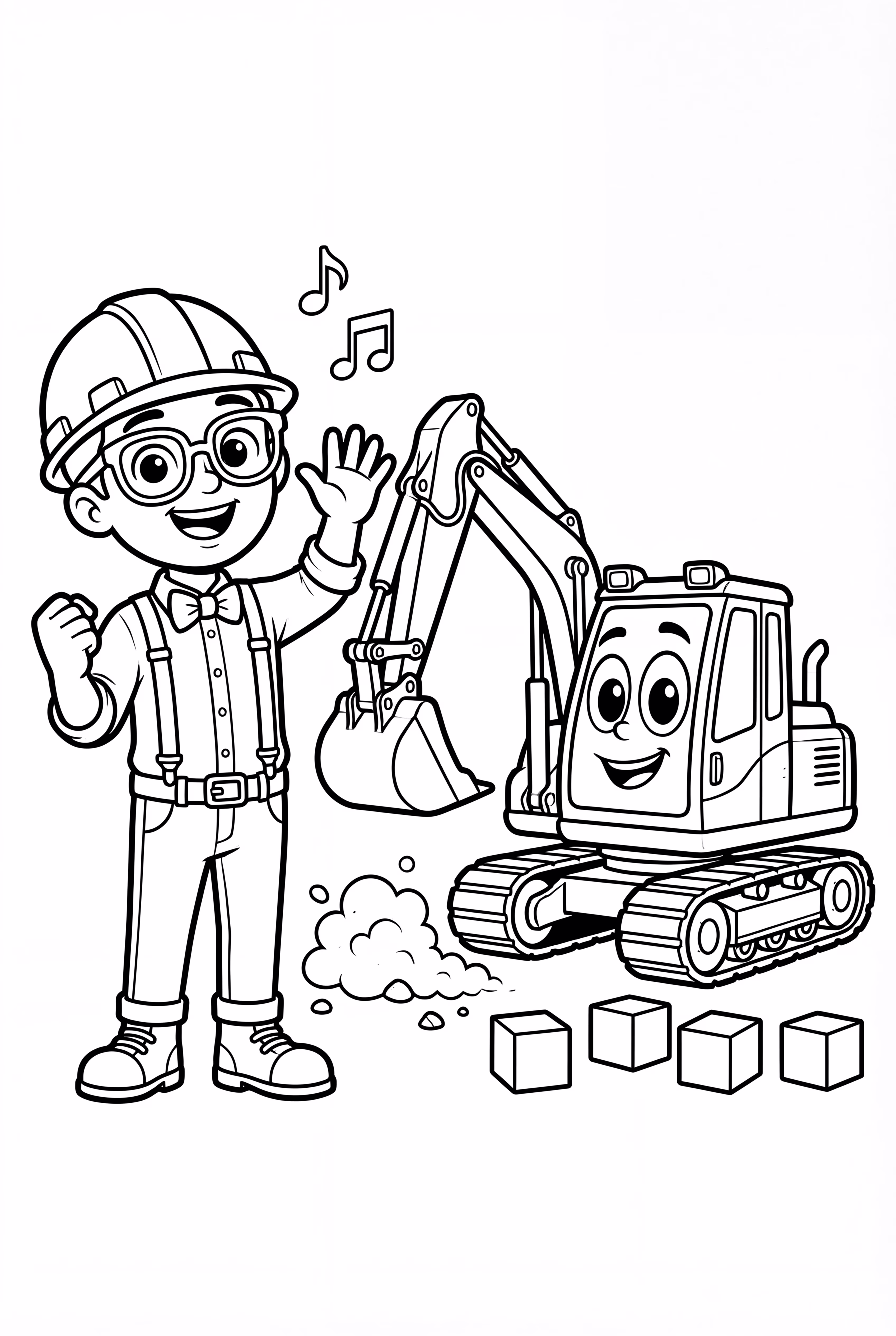 Blippi Sings The Excavator Song