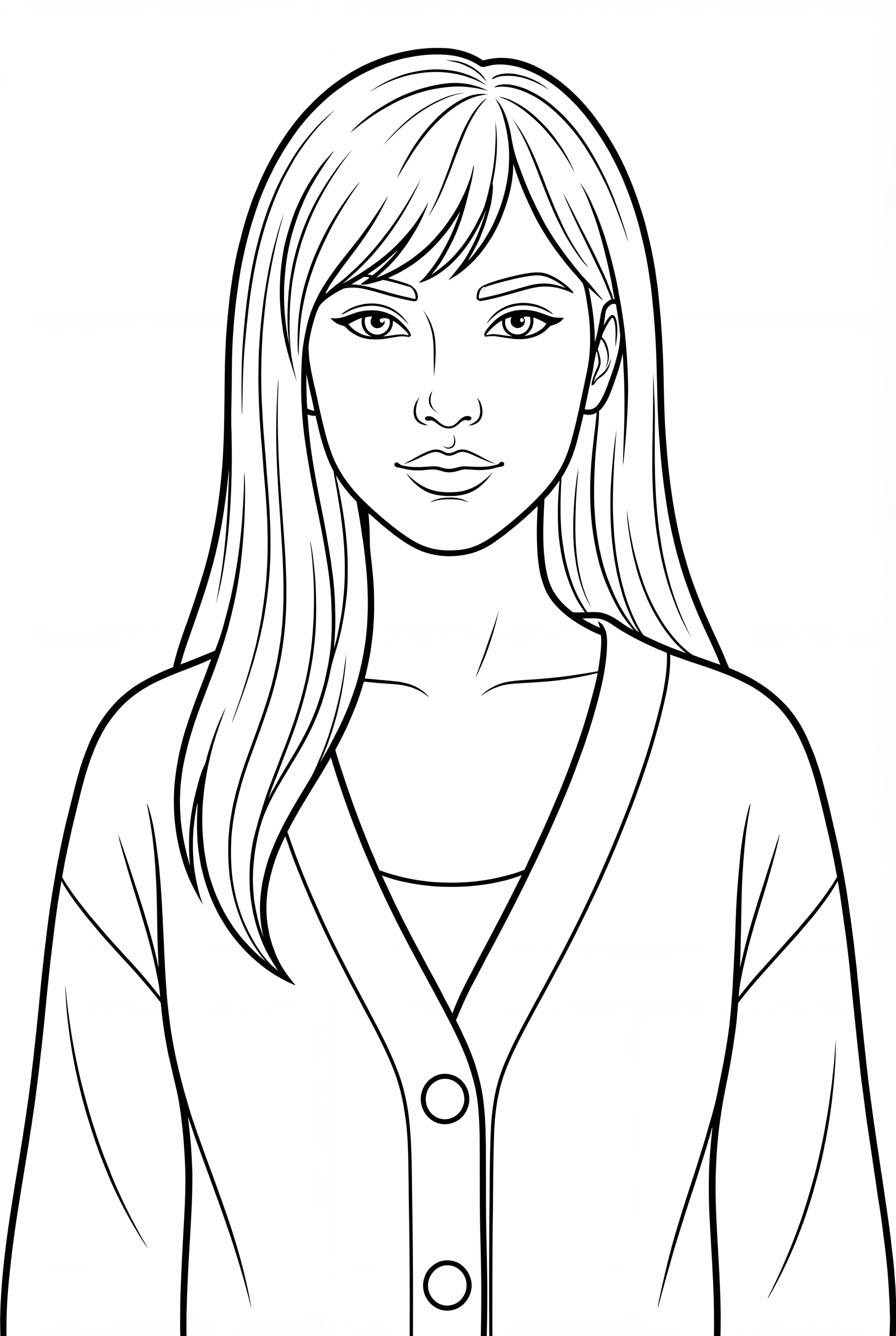 Billie Eilish blonde en cardigan