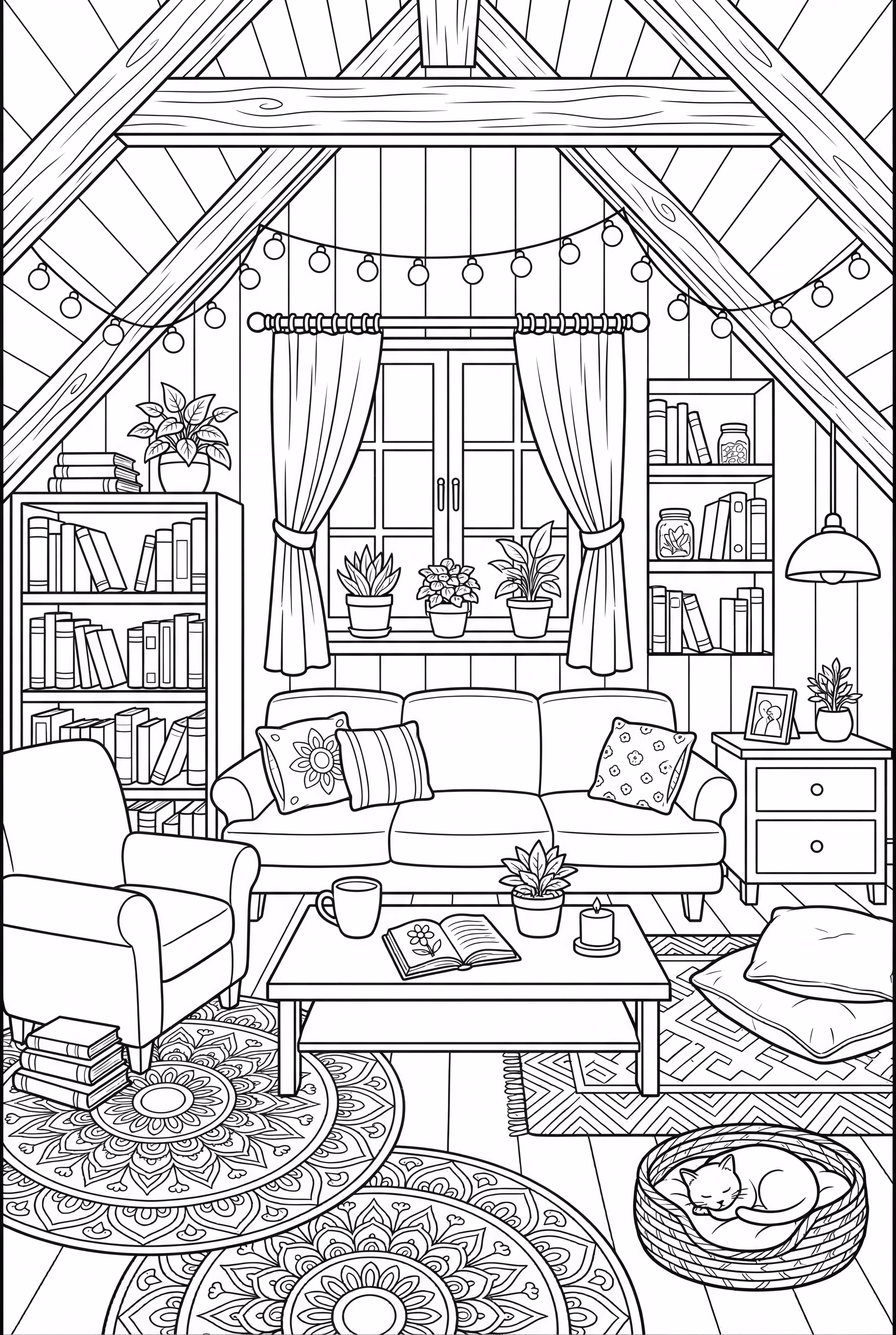Bobbie Goods A Detailed Attic Hideaway Scene