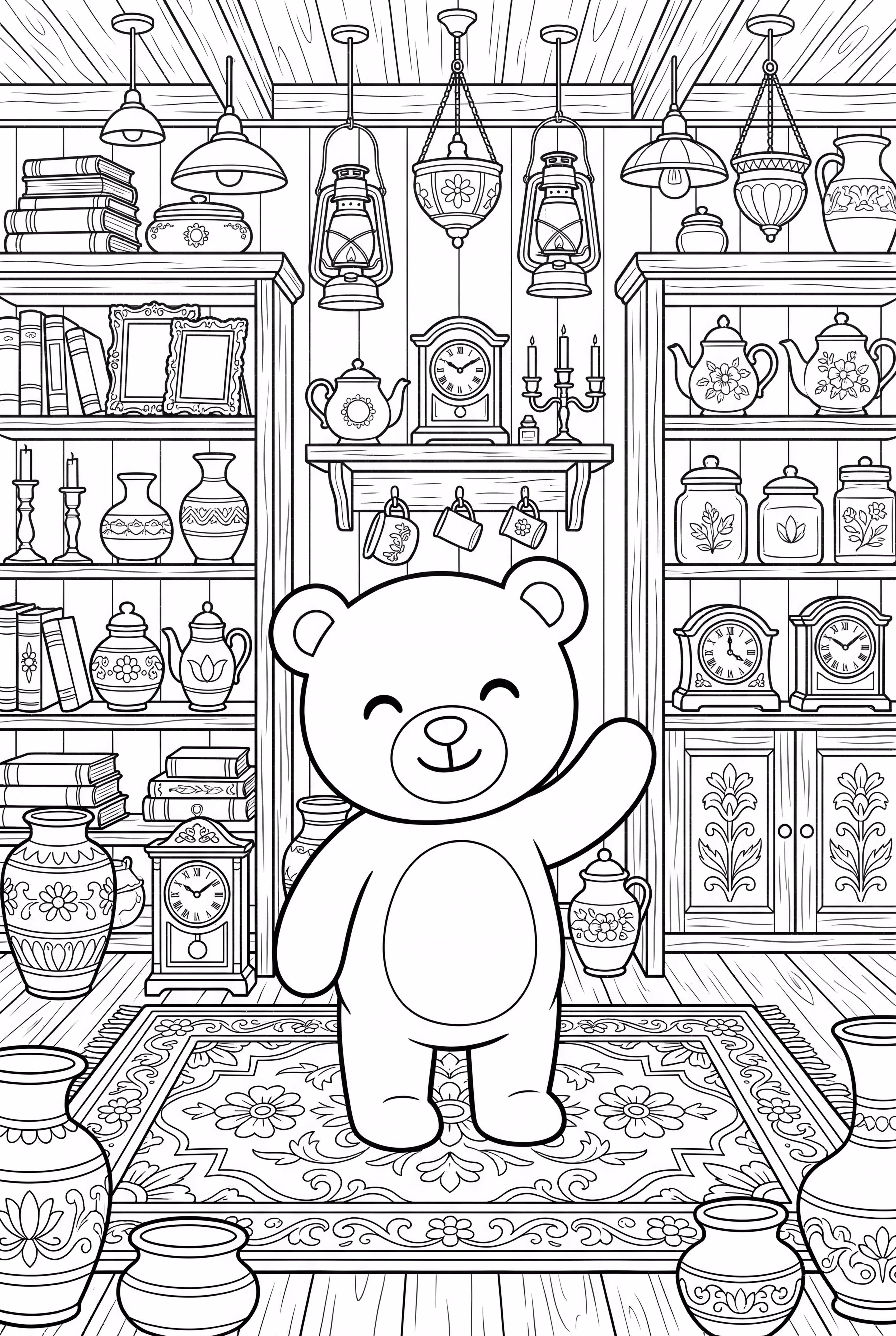 小古董店里的波比好东西熊