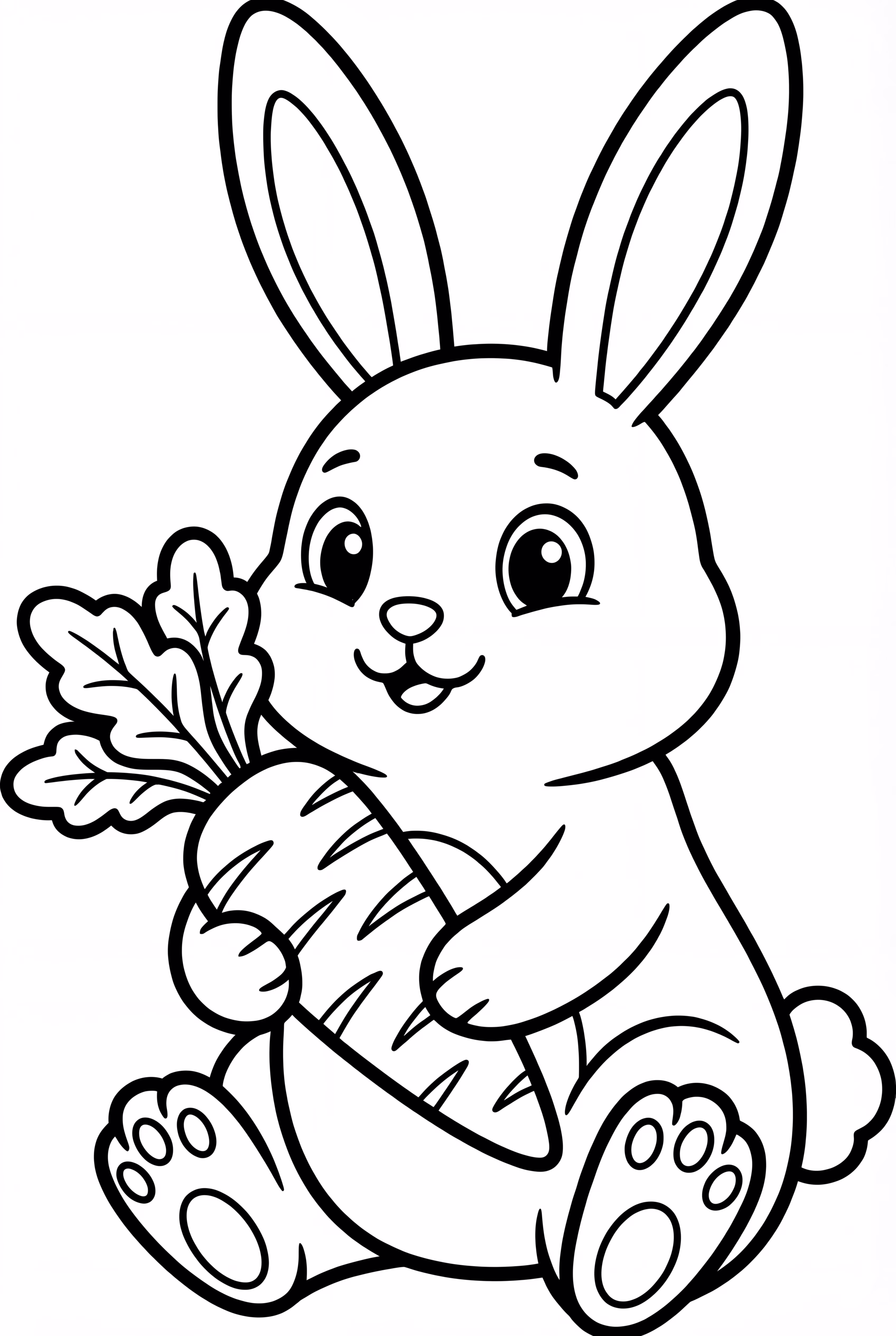 Bobbie Goods Bunny Holding A Carrot