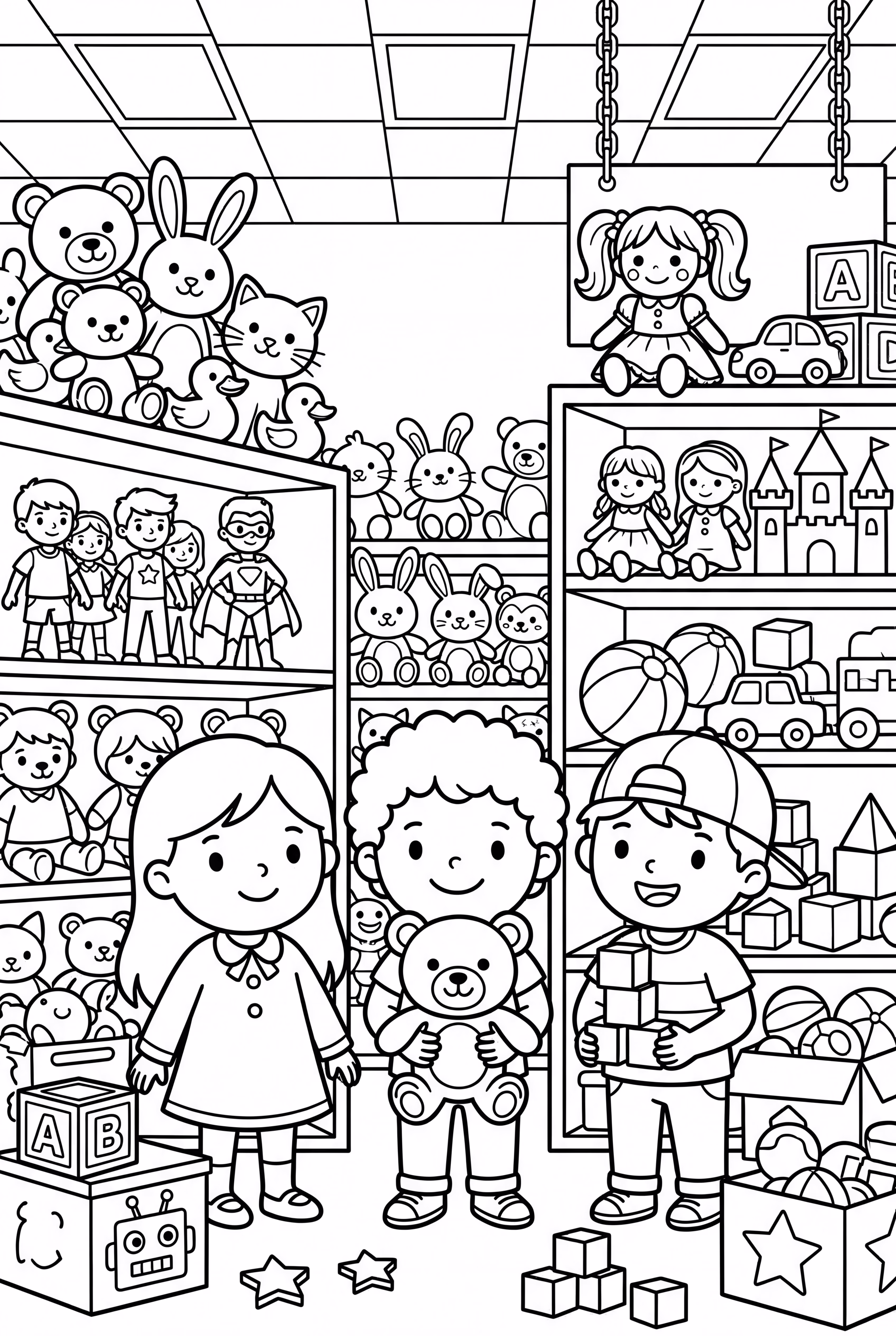 Bobbie Goods Friends In A Crowded Toy Store