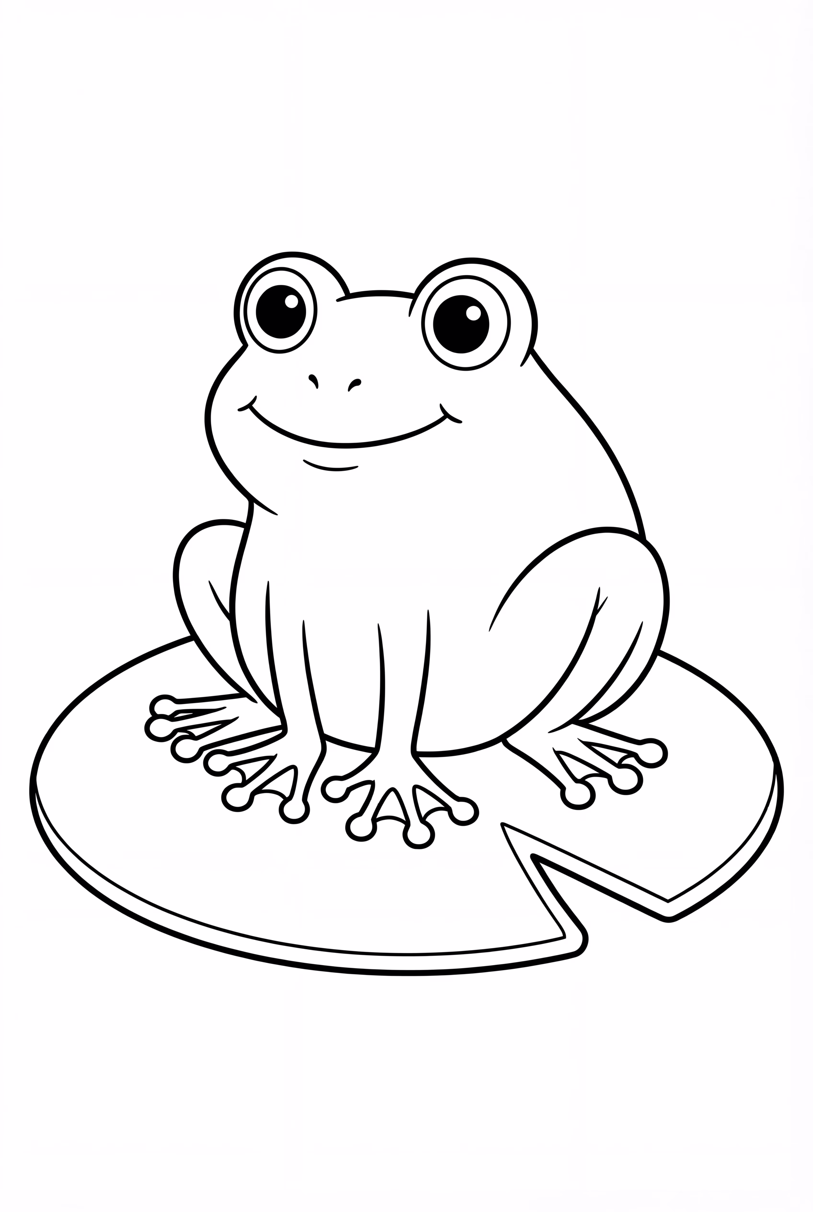 Bobbie Goods Frog On A Big Lily Pad