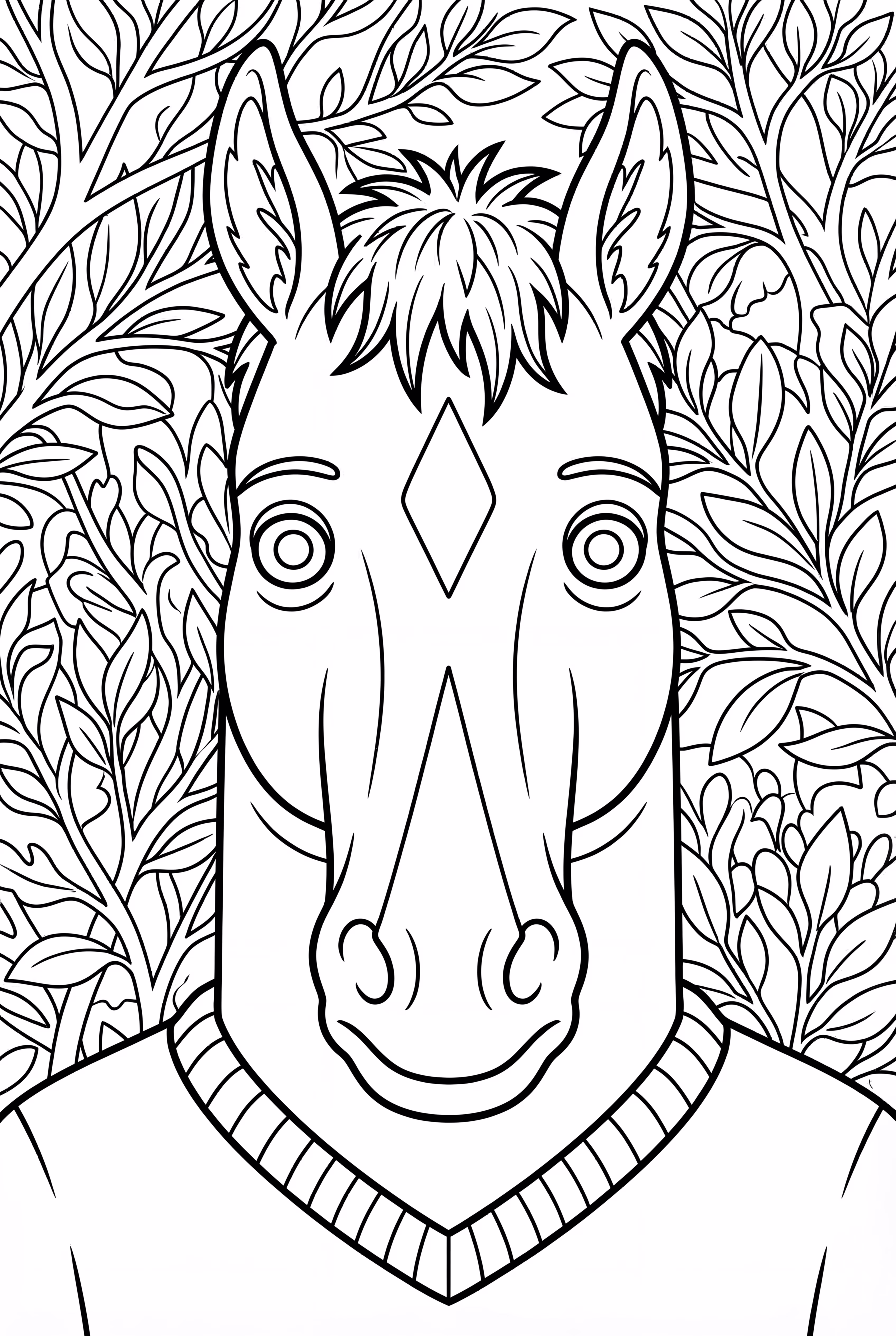 Bojack Horseman Nahaufnahme Gesicht