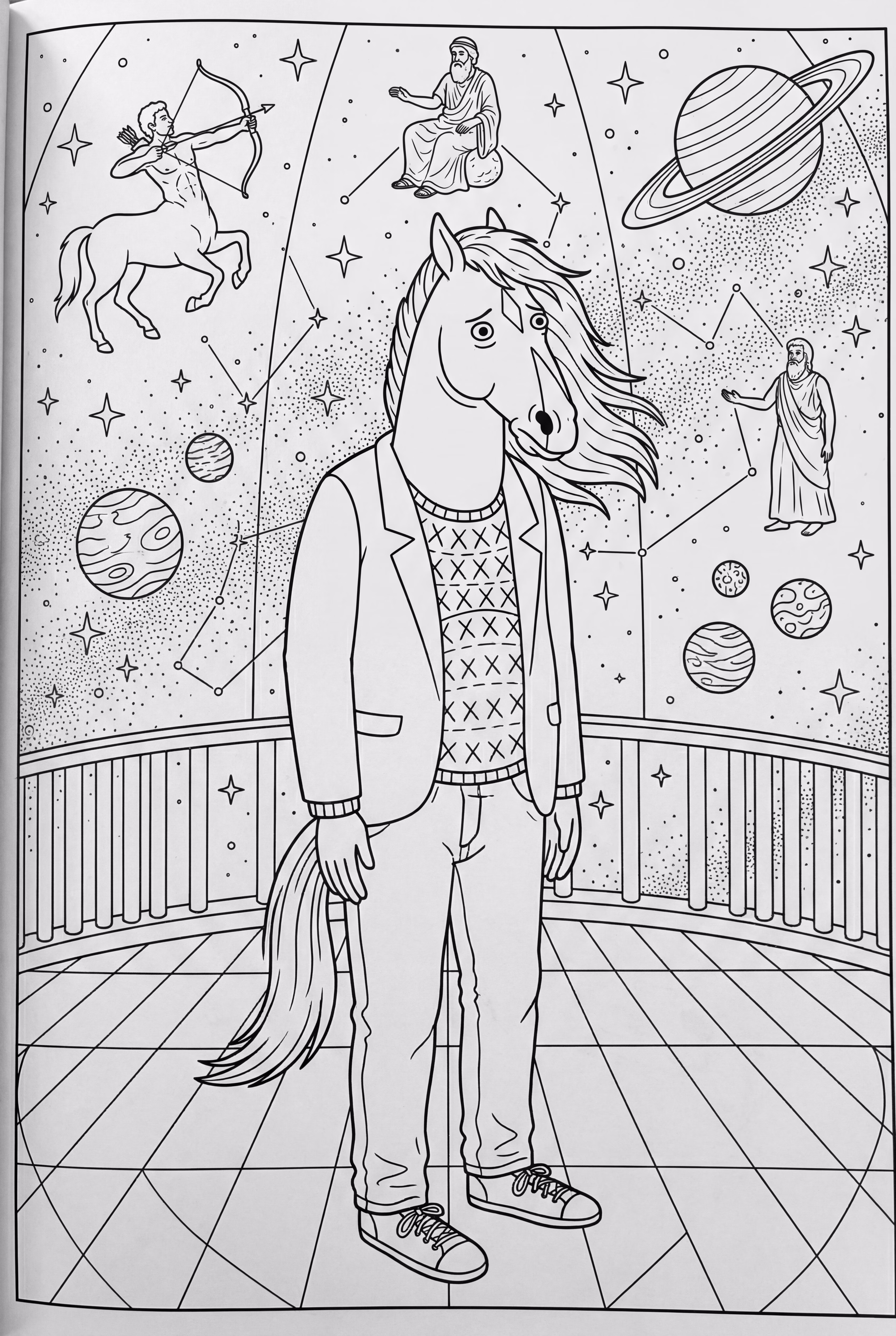 BoJack Horseman 在天文館星空下