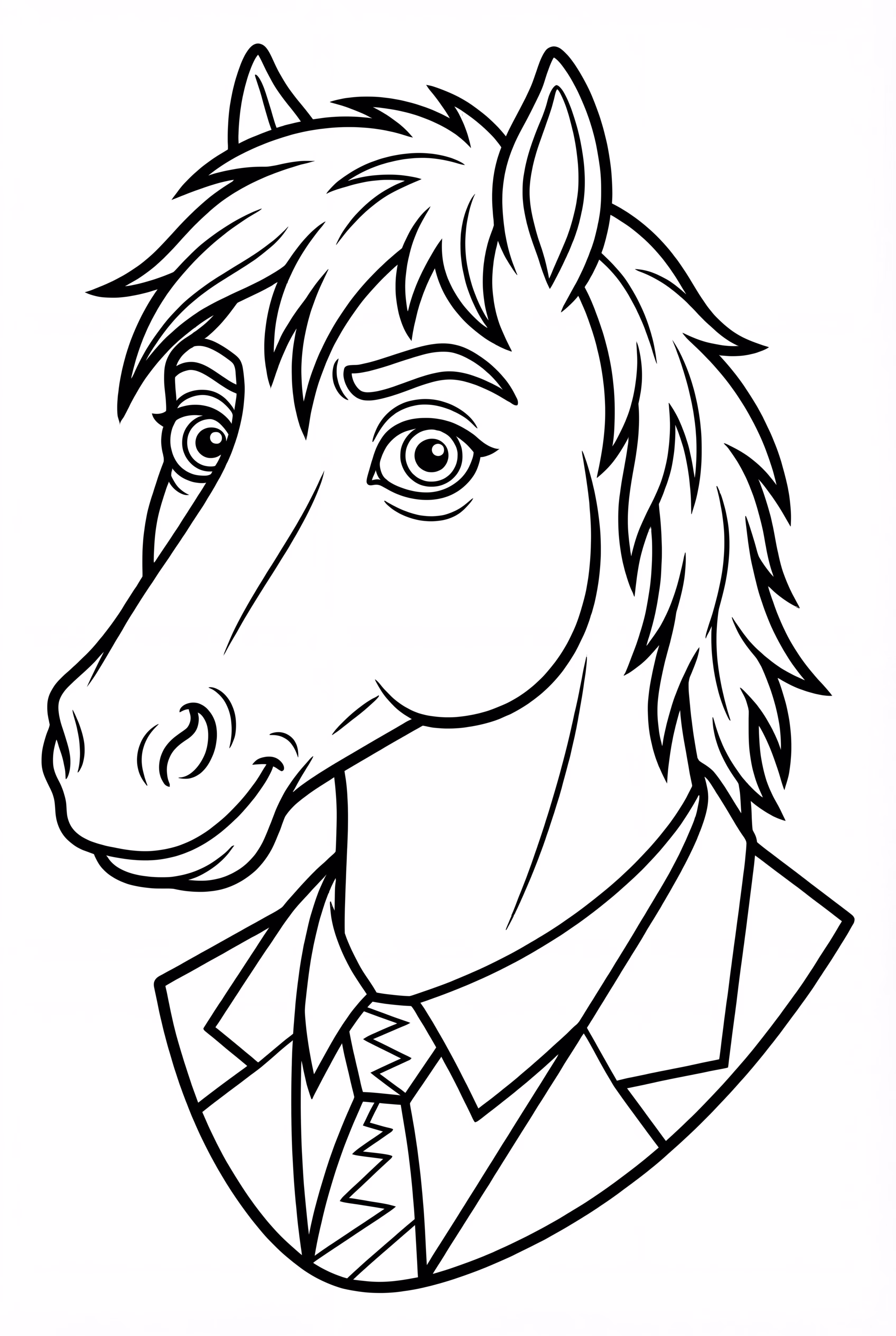 Bojack Horseman Einfaches Porträt