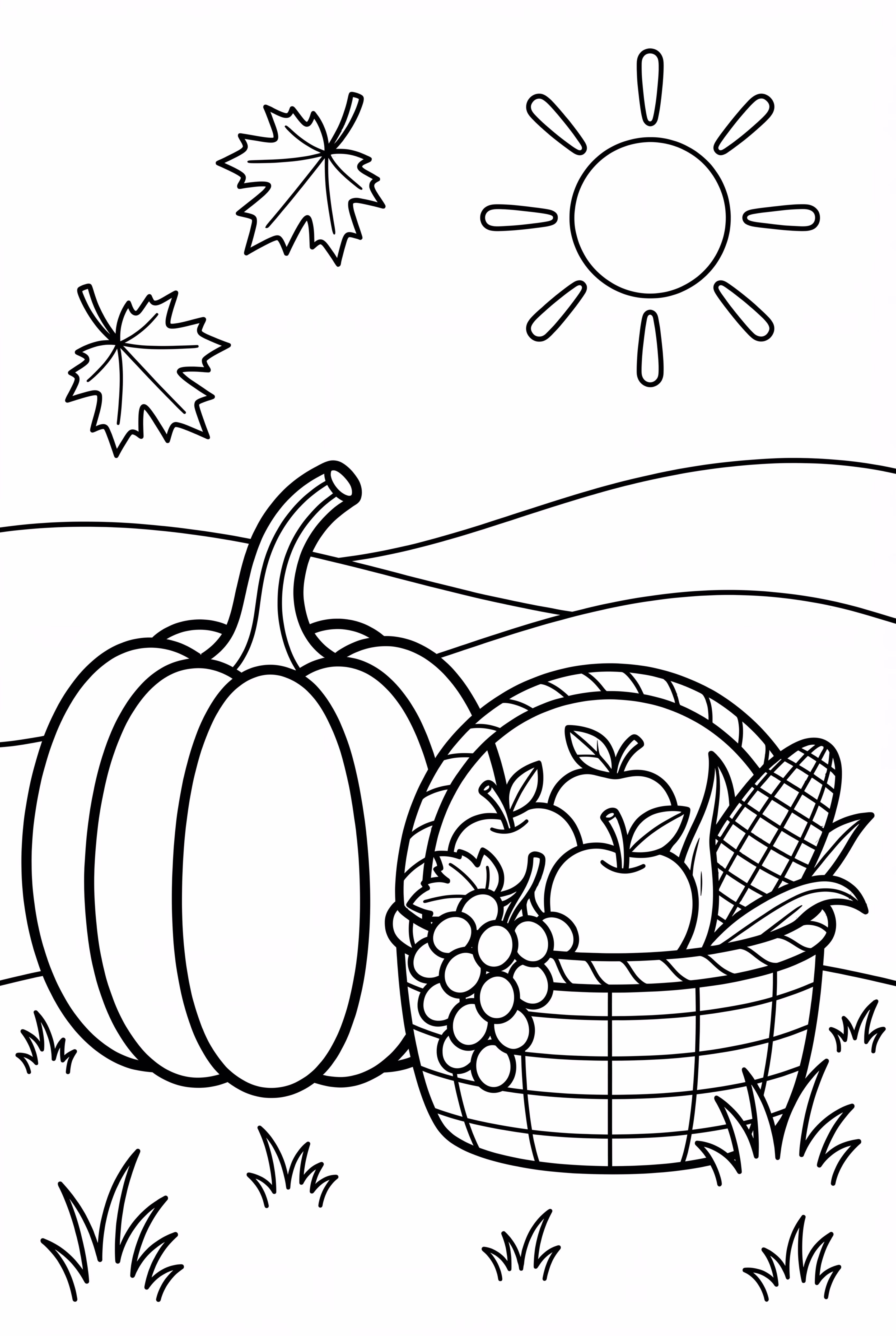 Bountiful Autumn Fall Harvest