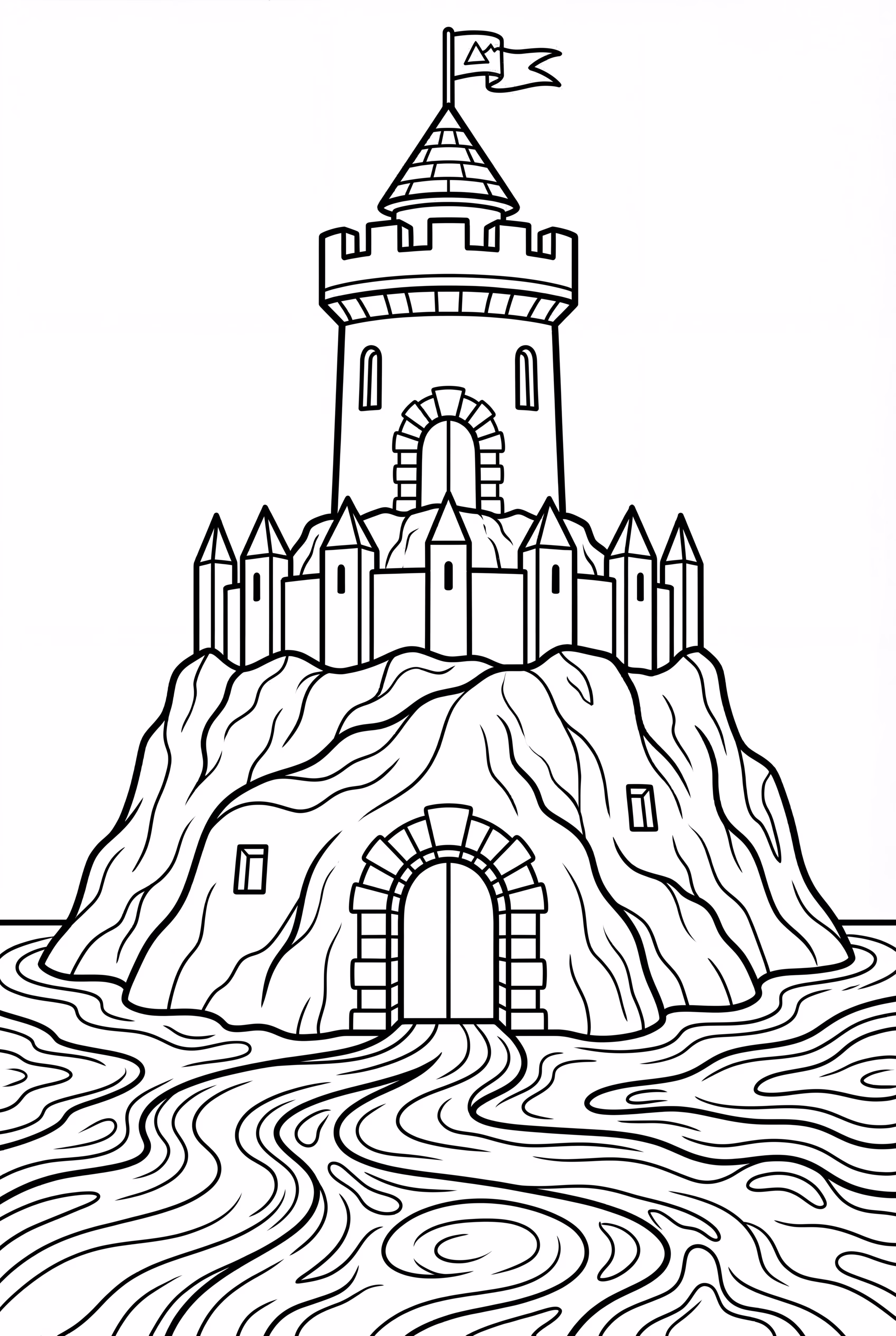 Bowser Castle Lava Moat