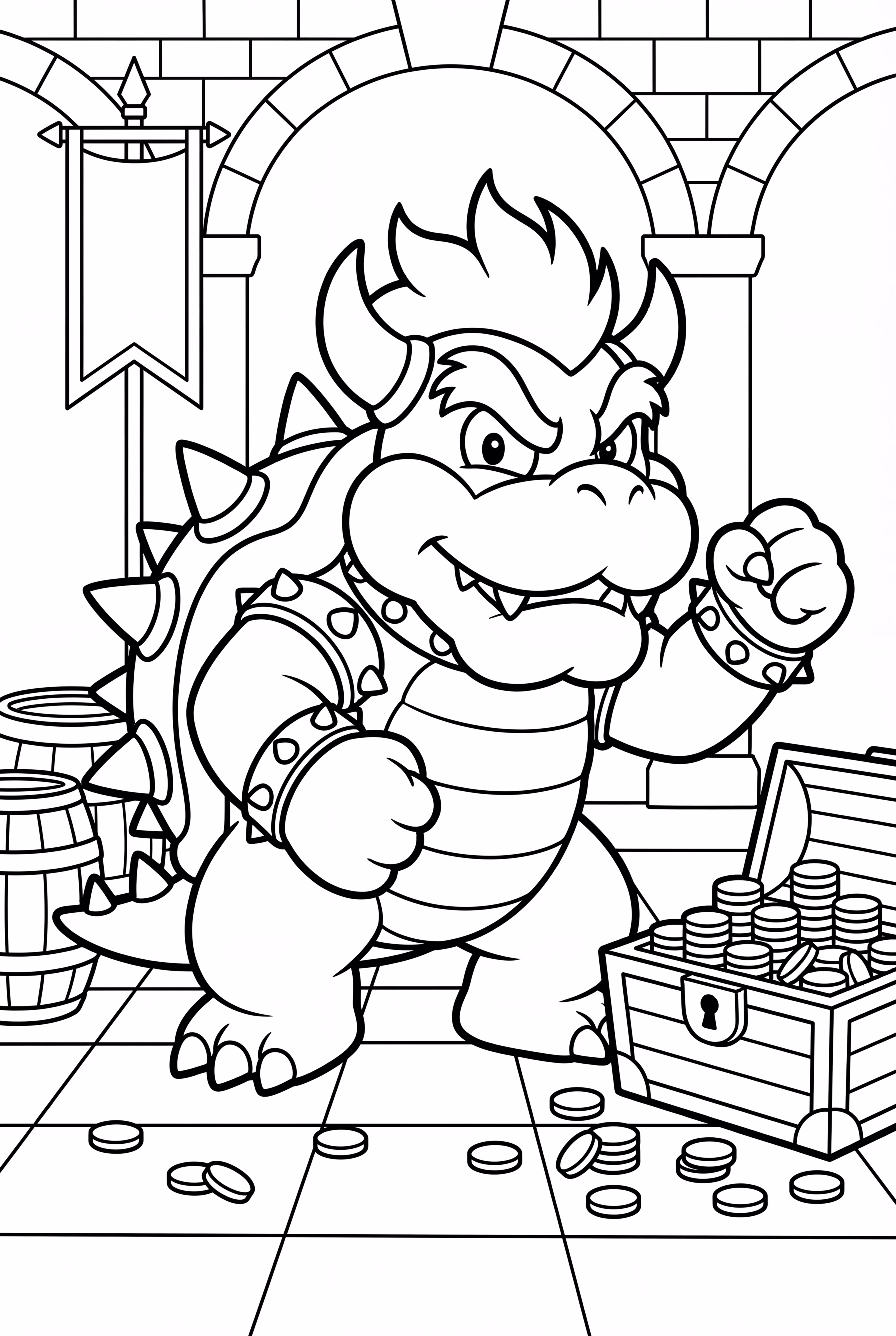 库巴守护他的宝藏