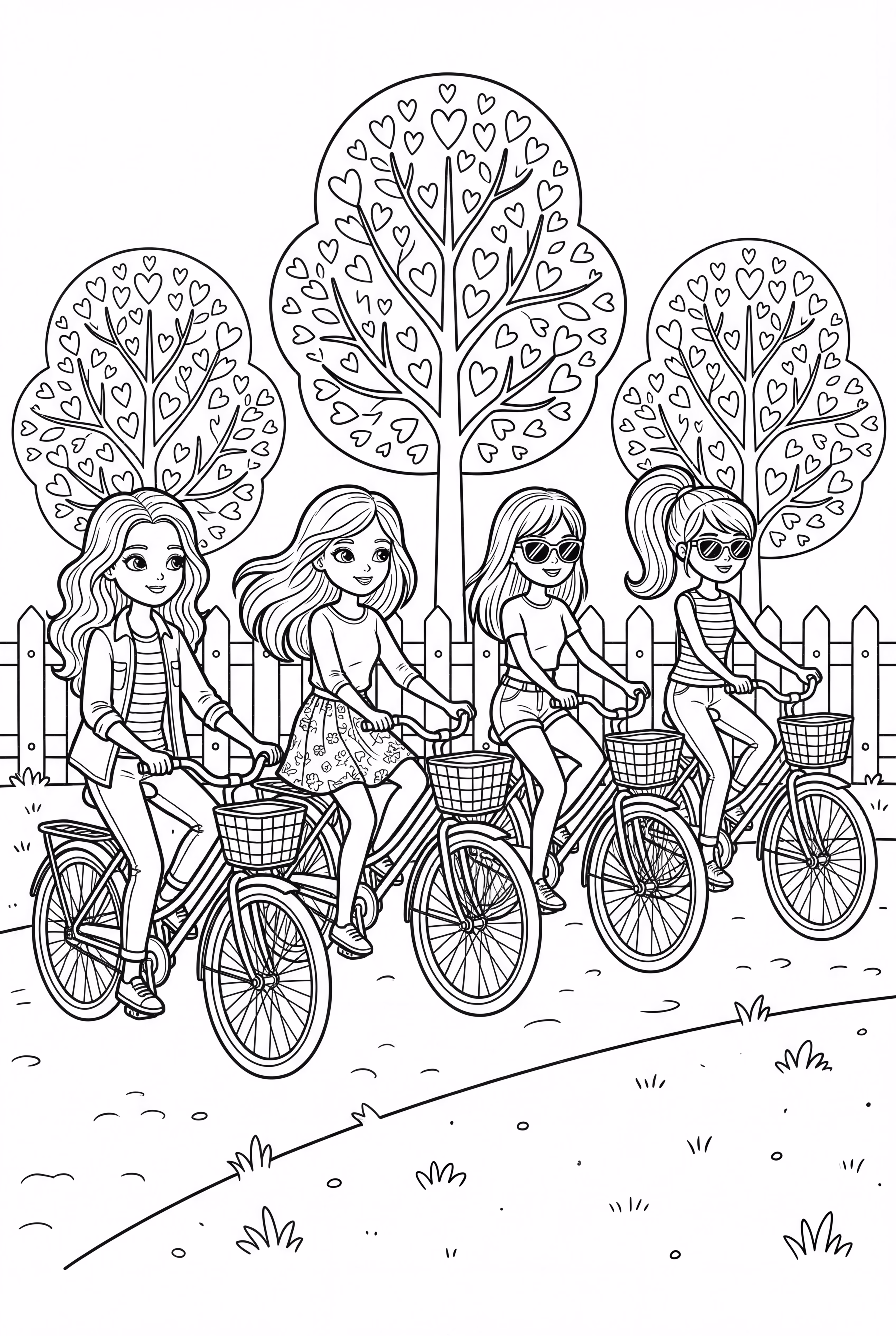 Bratz 樂團騎自行車