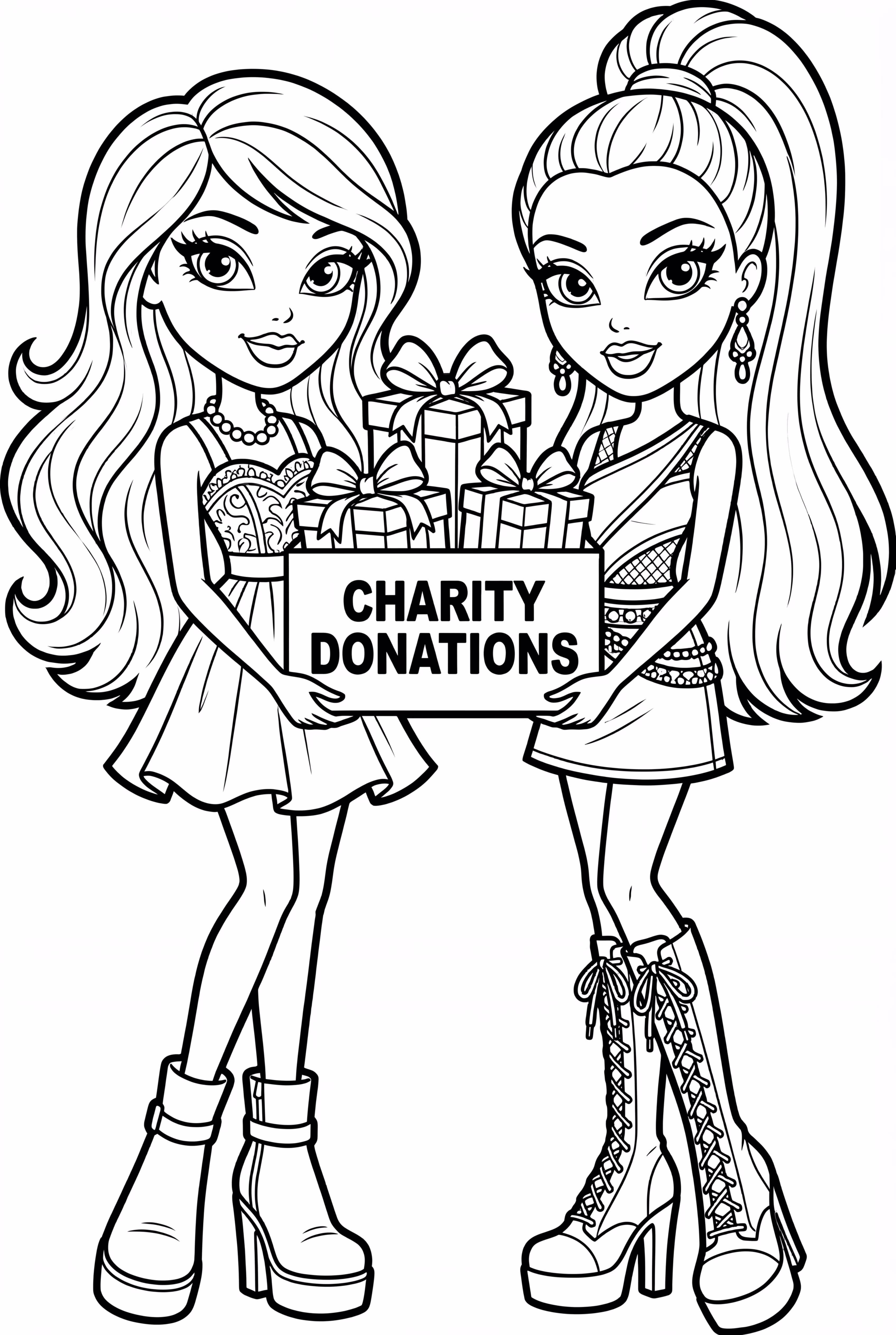 Bratz Hosting A Charity Event
