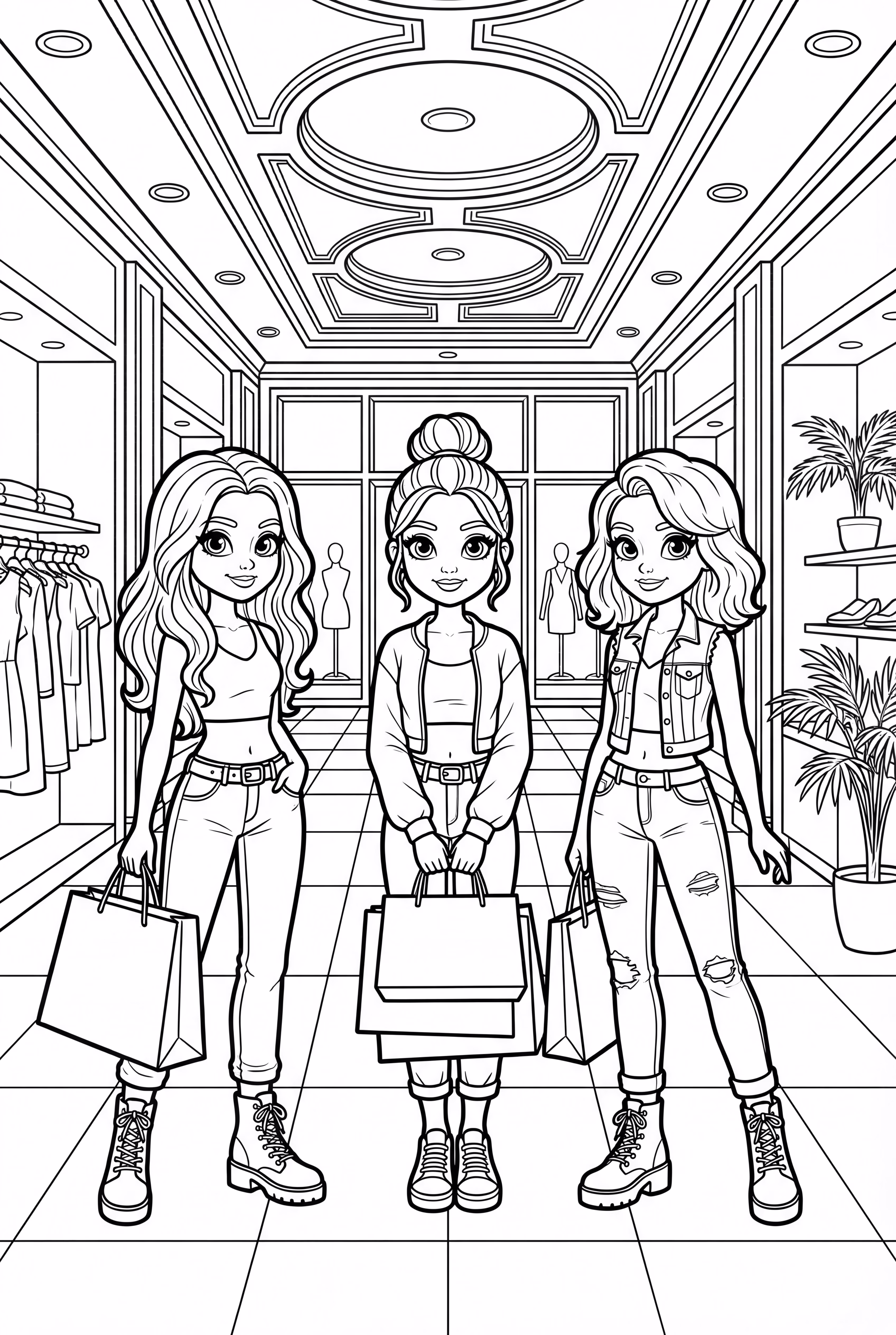 Bratz On A Shopping Spree