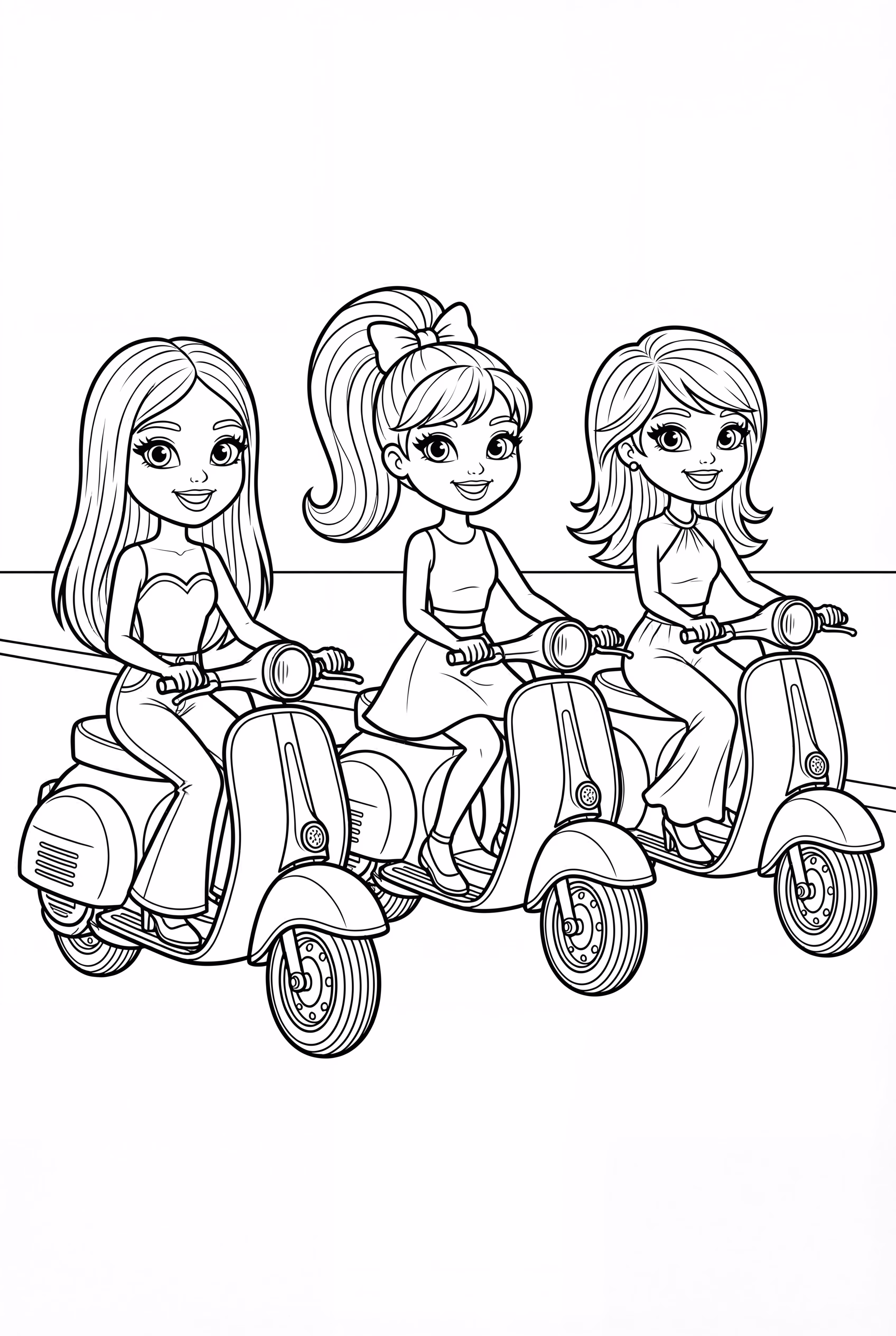 Bratz Riding Scooters