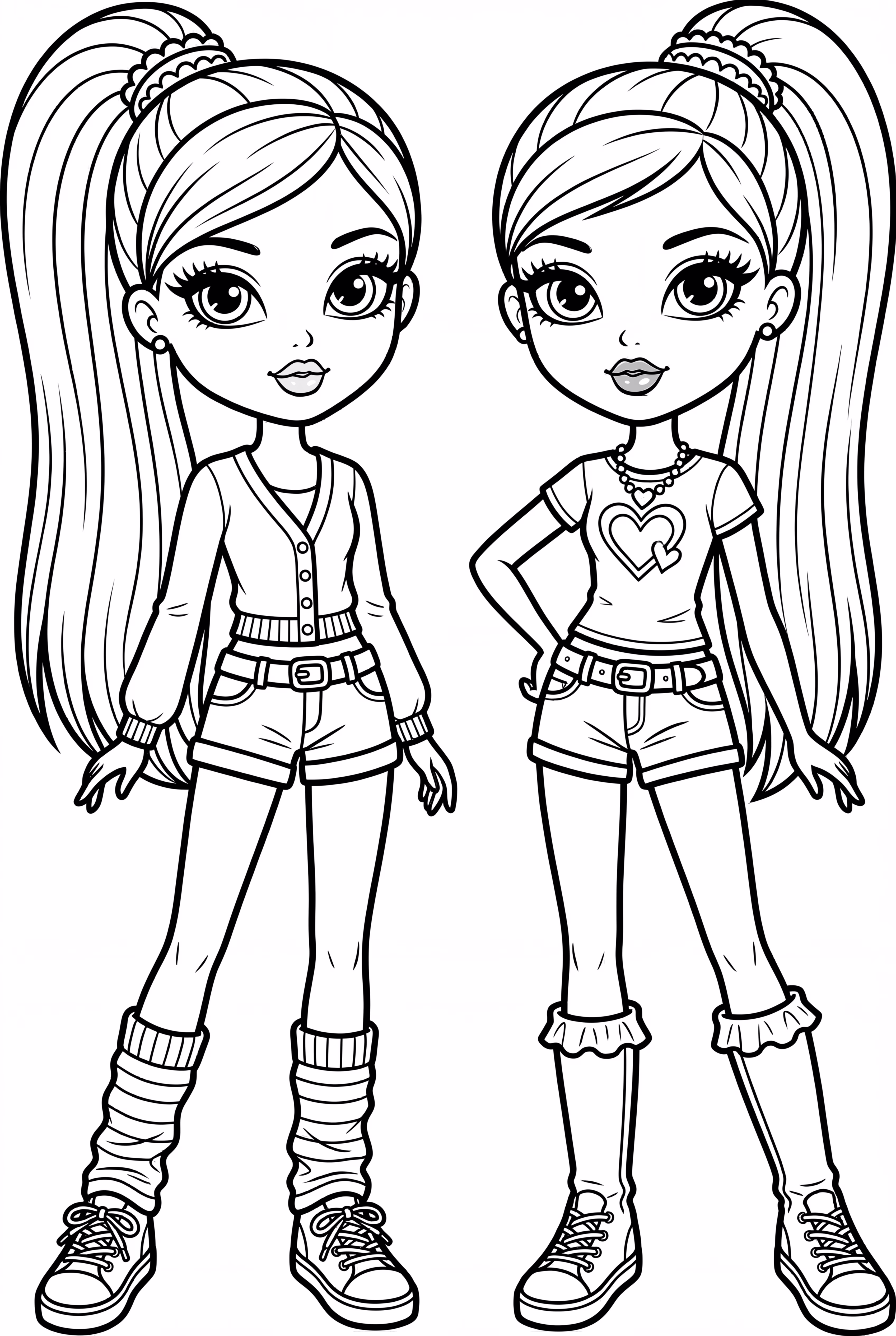 Bratz With Matching Outfits