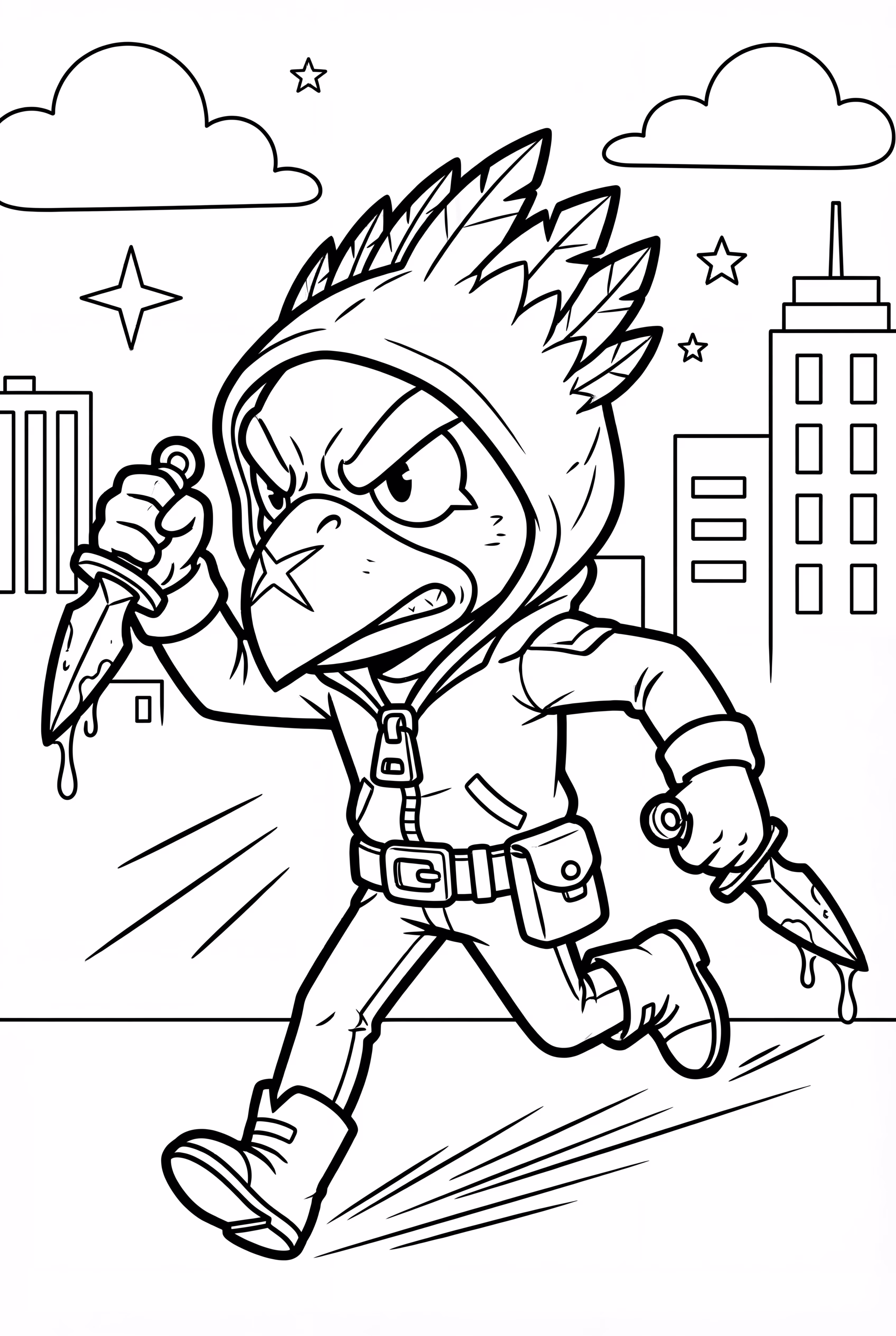 Brawl Stars Crow With Poison Daggers