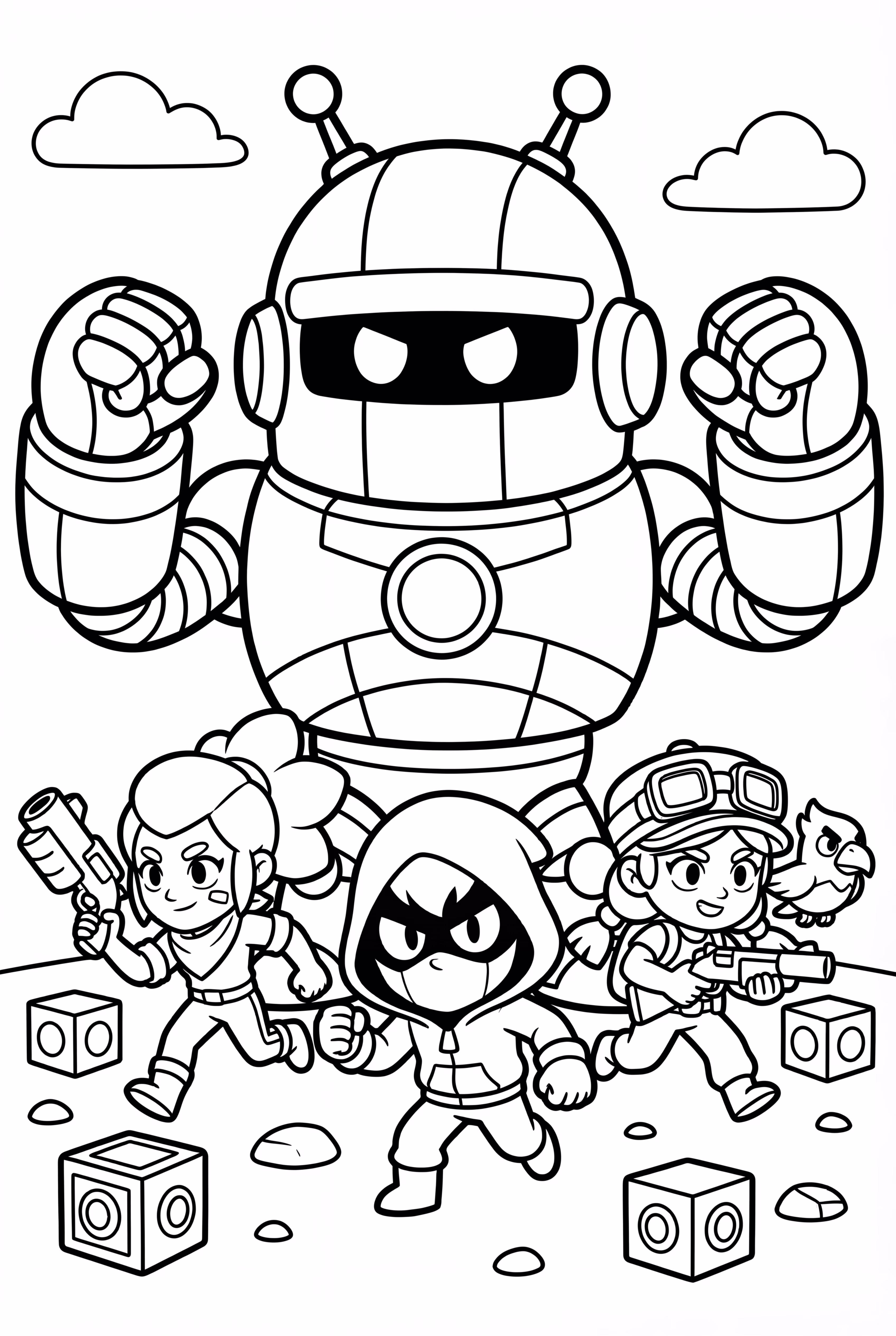 Brawl Stars vaincre le robot boss