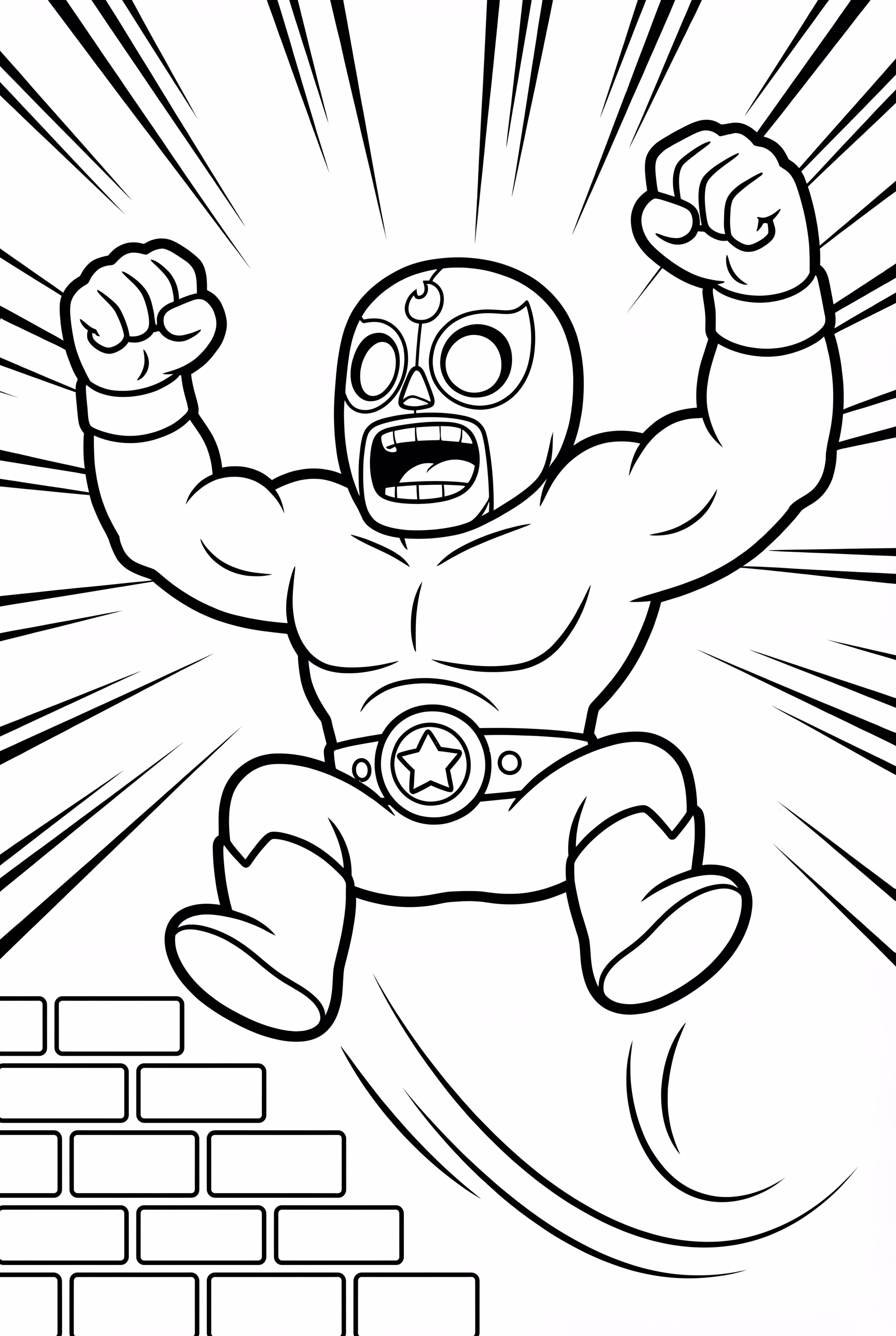 Brawl Stars El Primo Ready To Jump