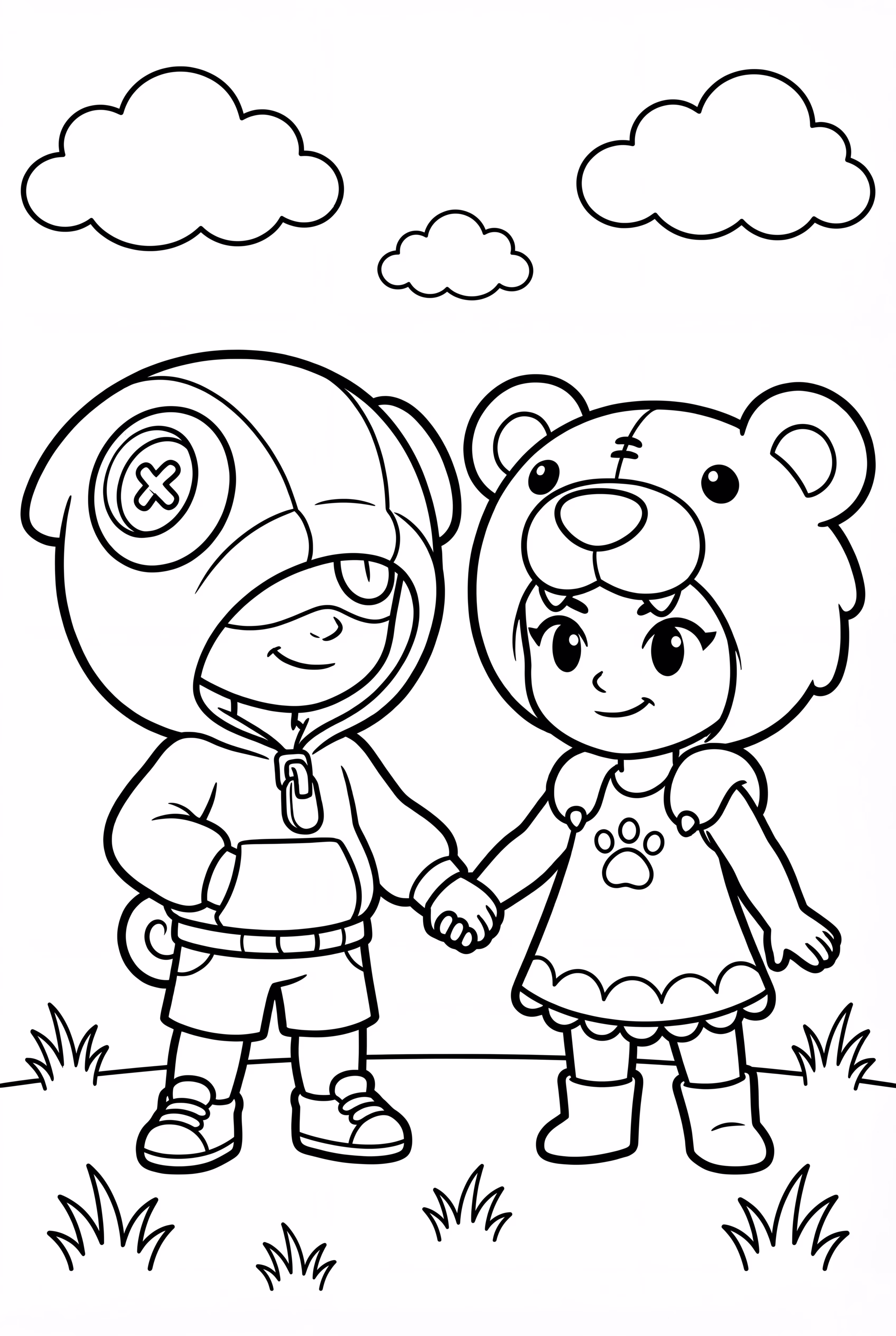 Brawl Stars Leon And Nita Together