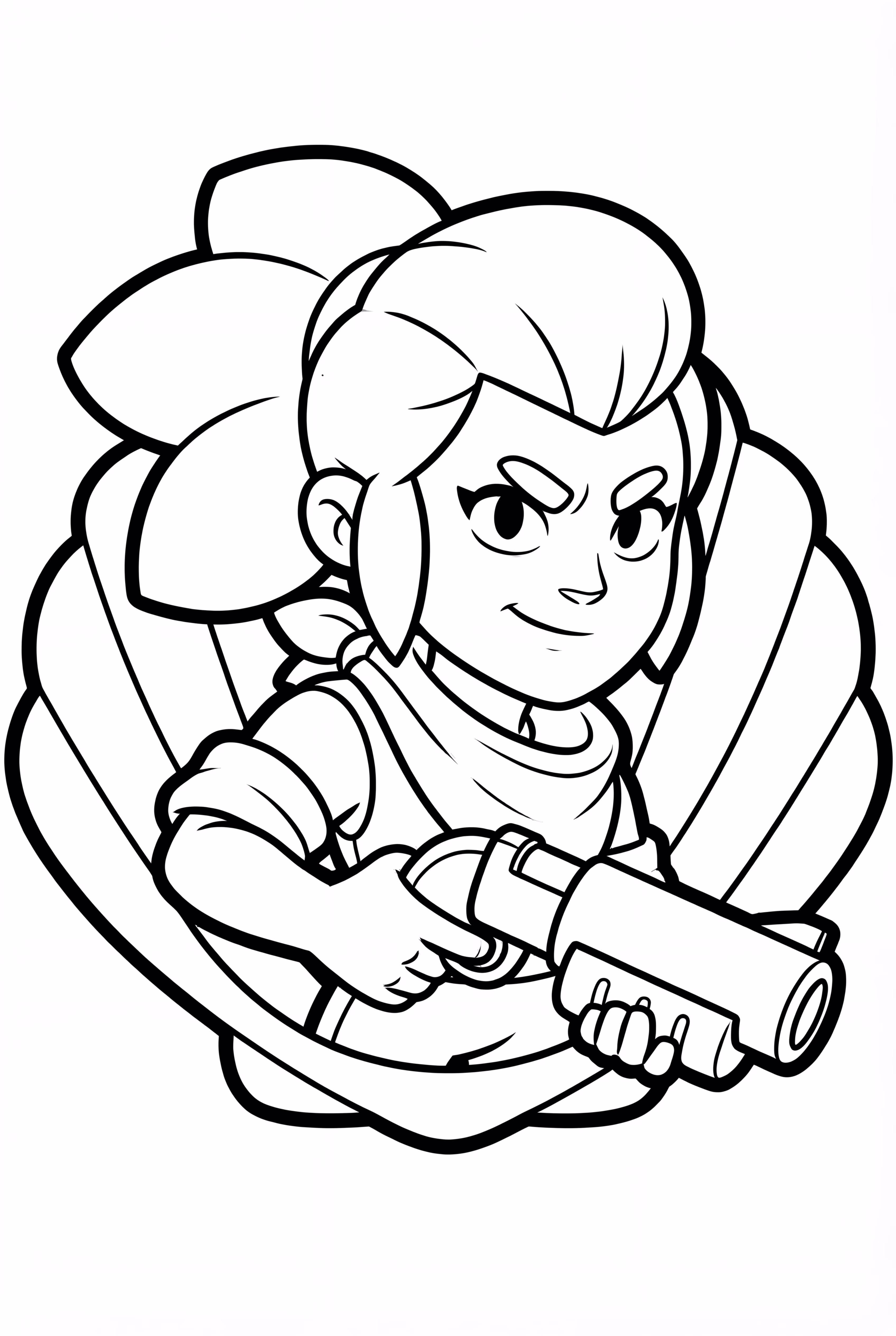 Logo du Super Shell de Shelly dans Brawl Stars