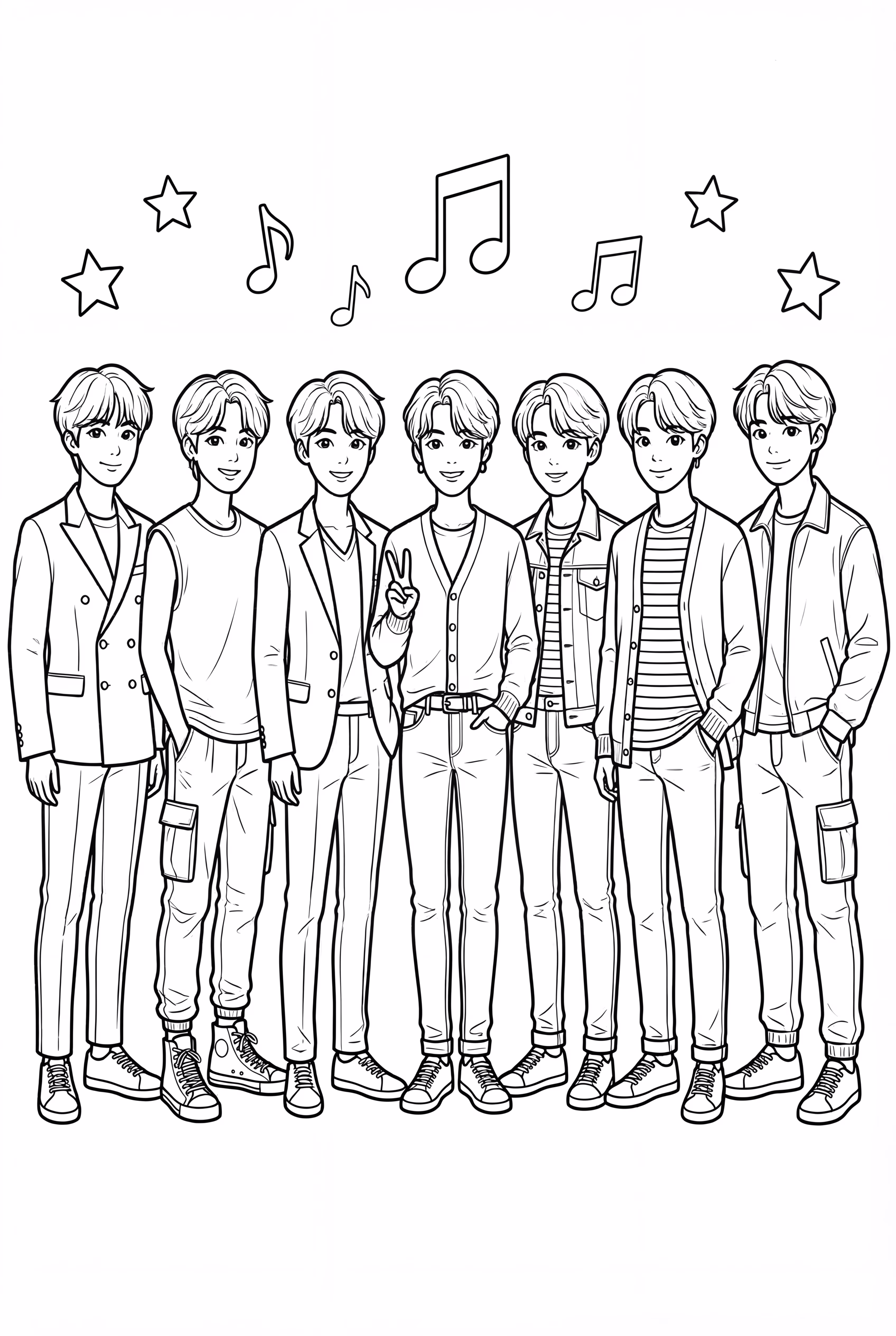 BTS In Stylish Kpop Outfits