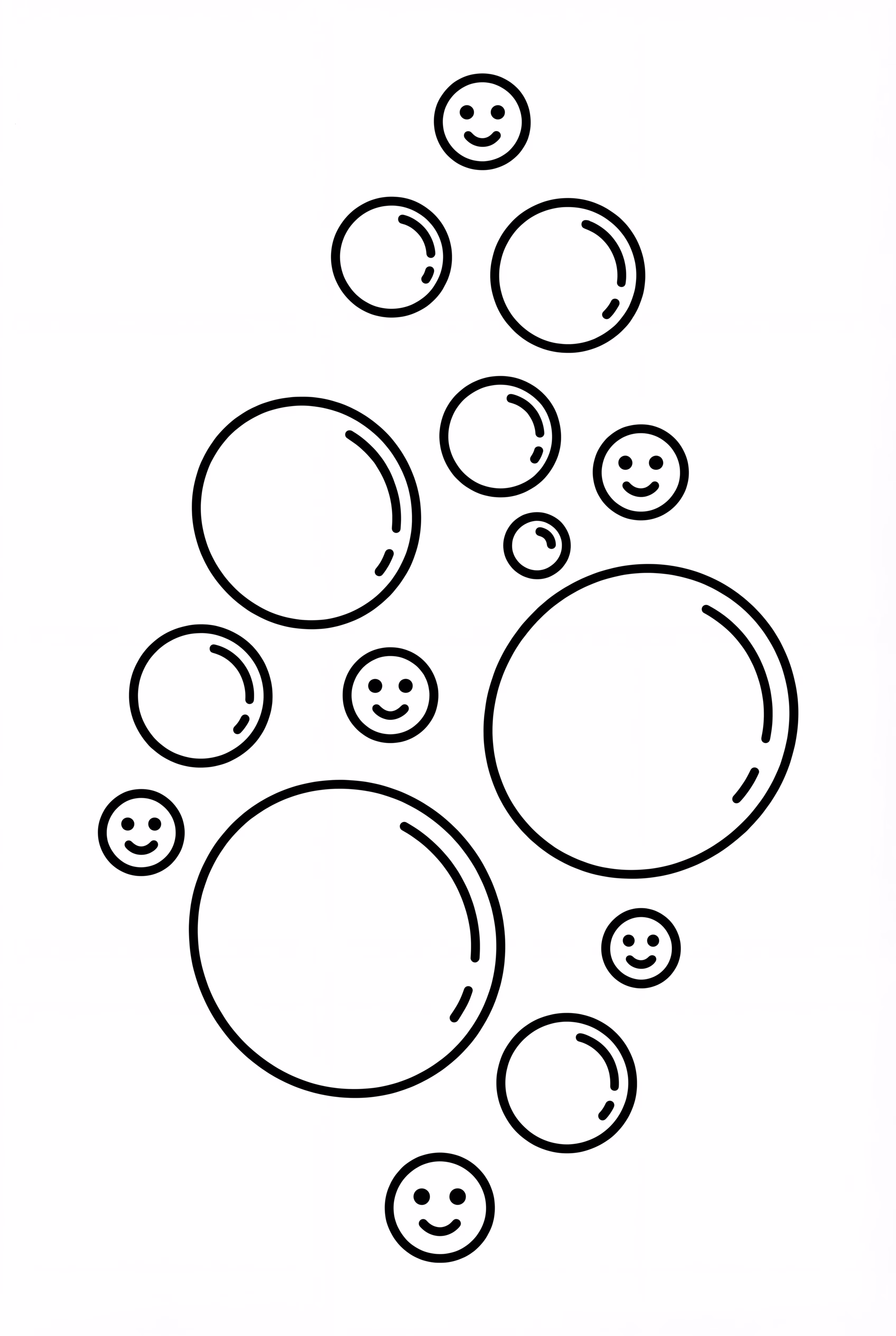 海洋中上升的氣泡