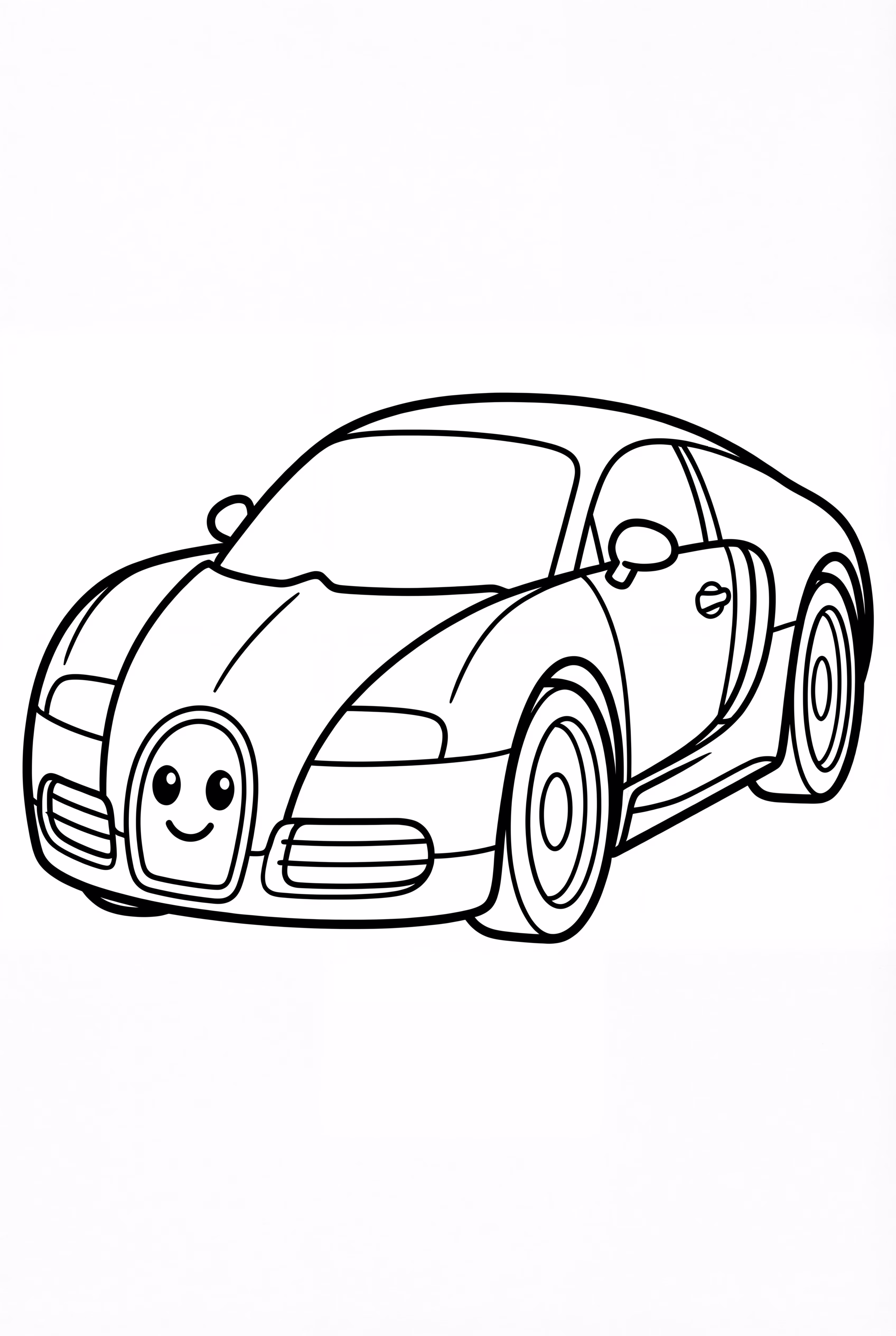 Bugatti With A Smiley Face