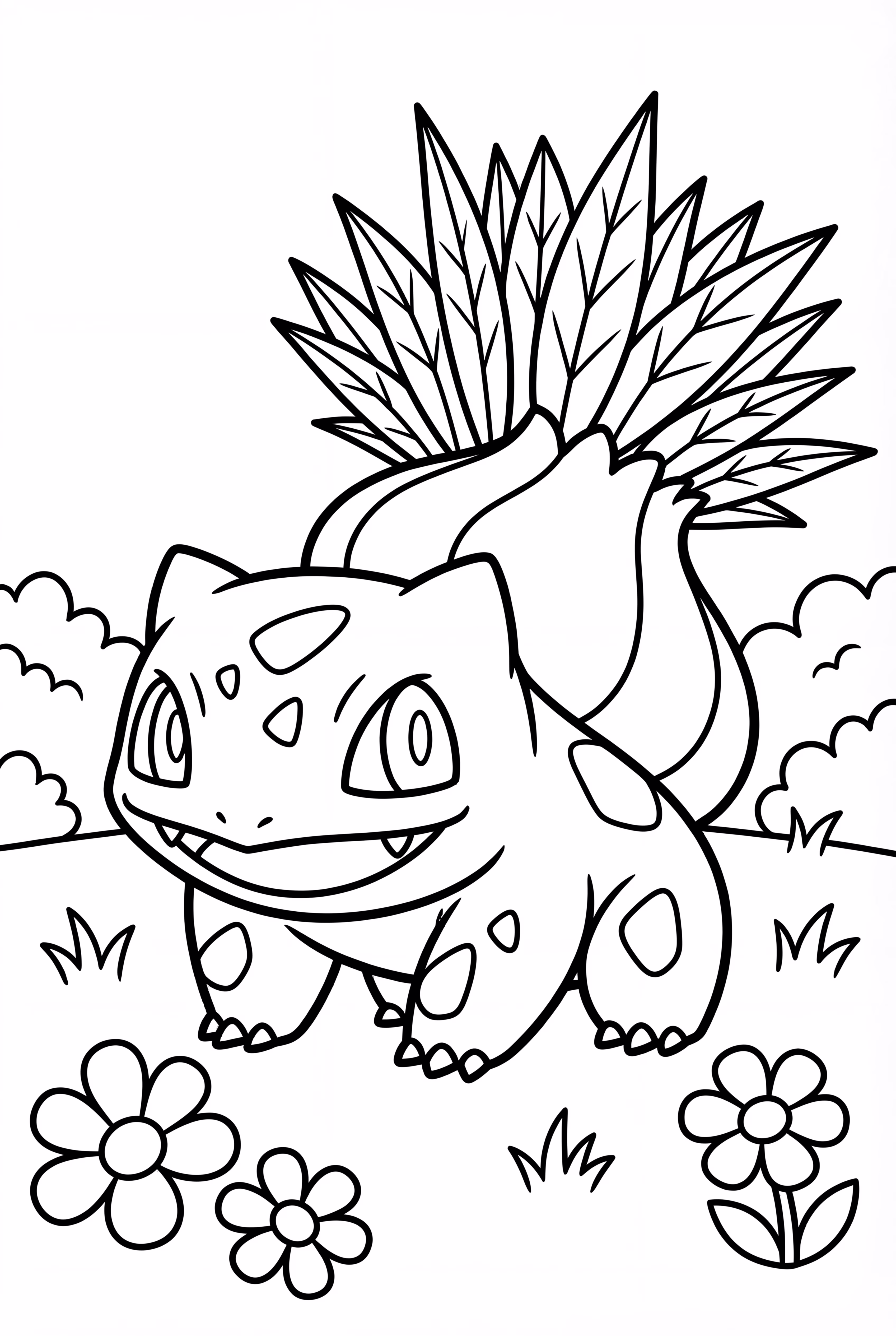 Bisasam benutzt Rasierblatt