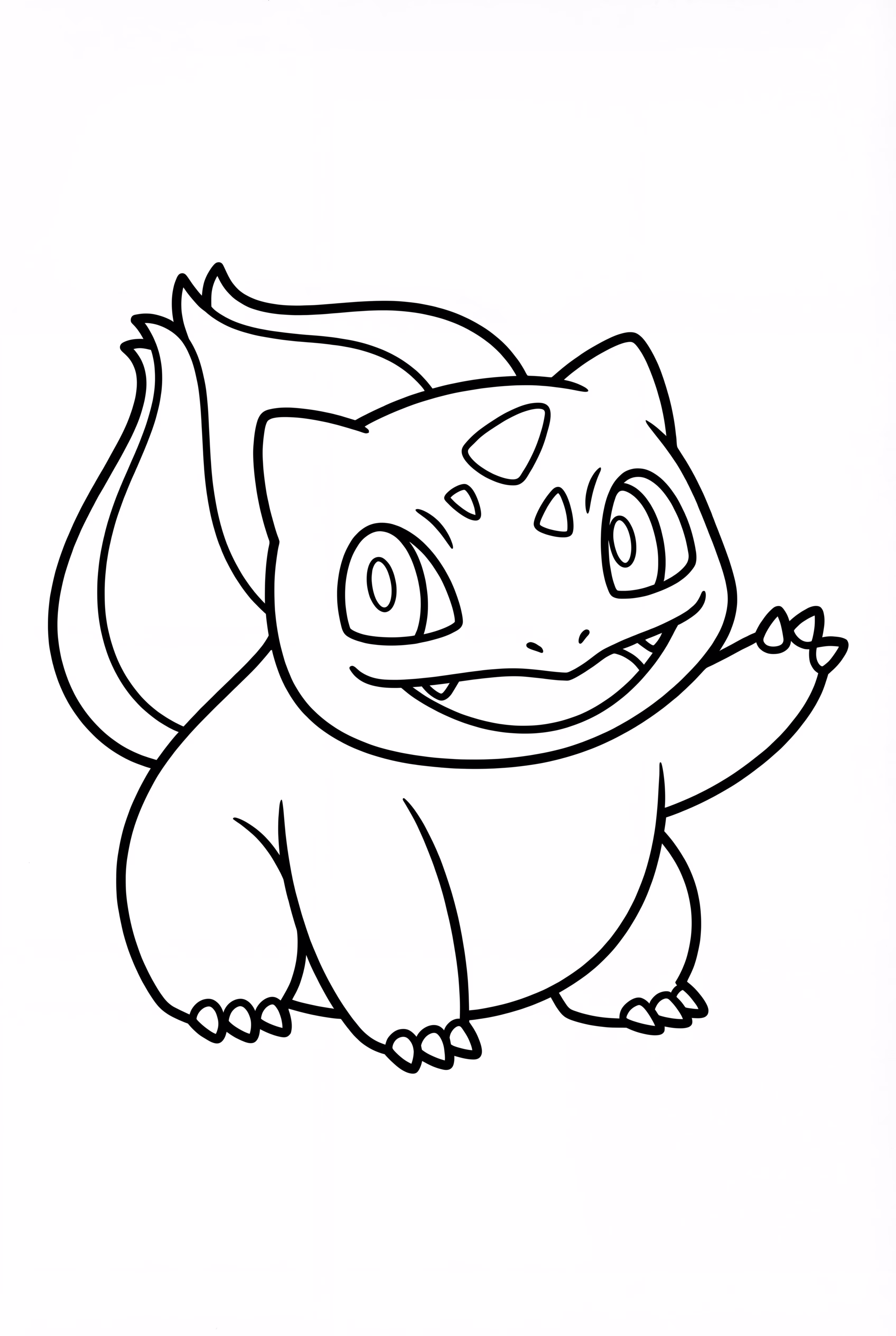 Bulbasaur Waving Hello