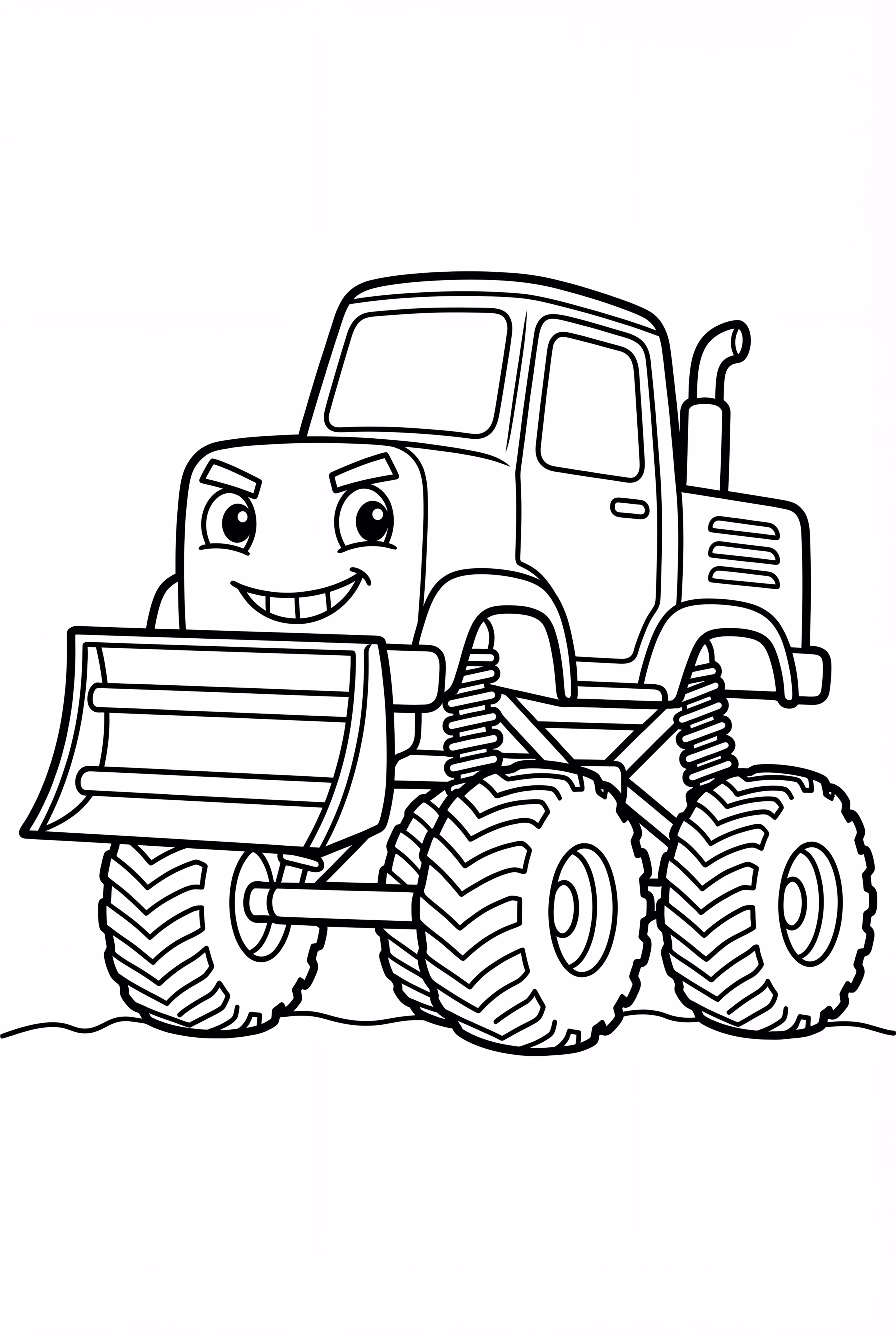 Camión Monstruo Bulldozer