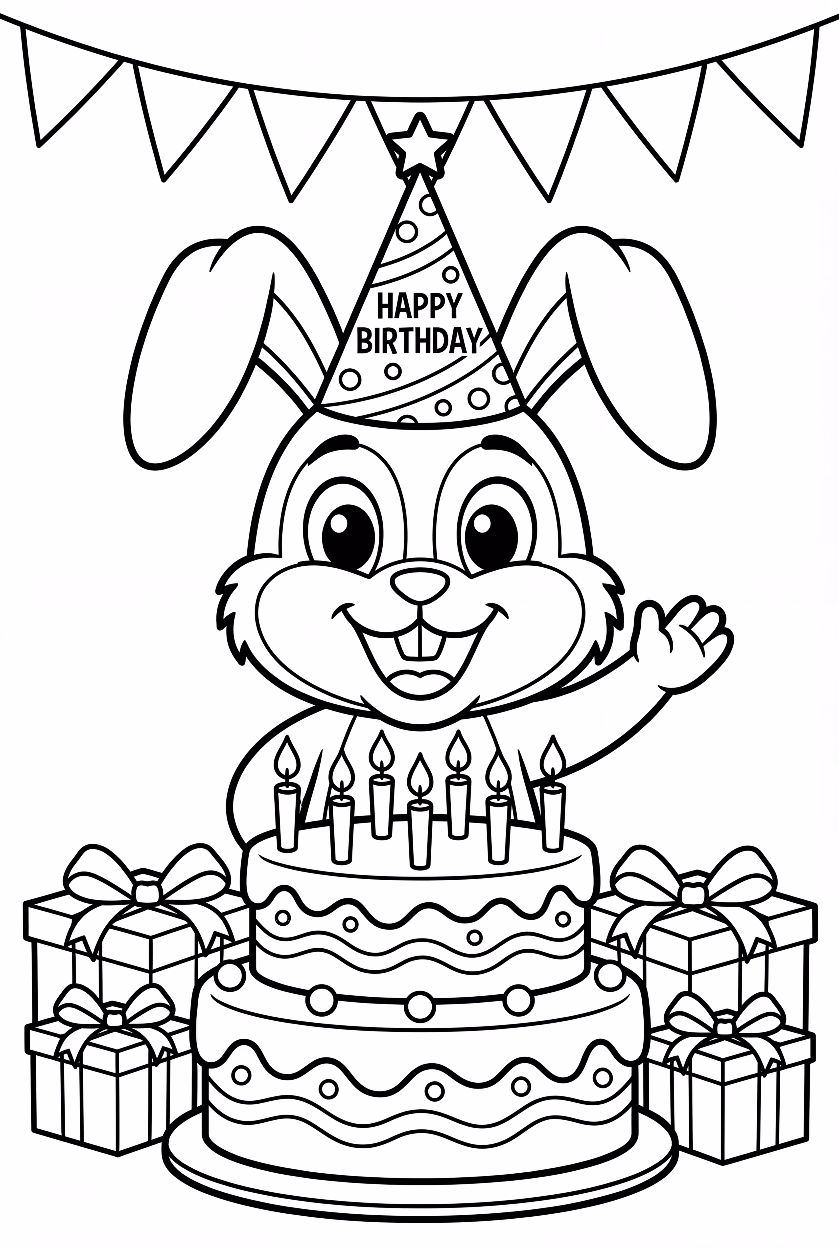 Häschen Geburtstag Feier