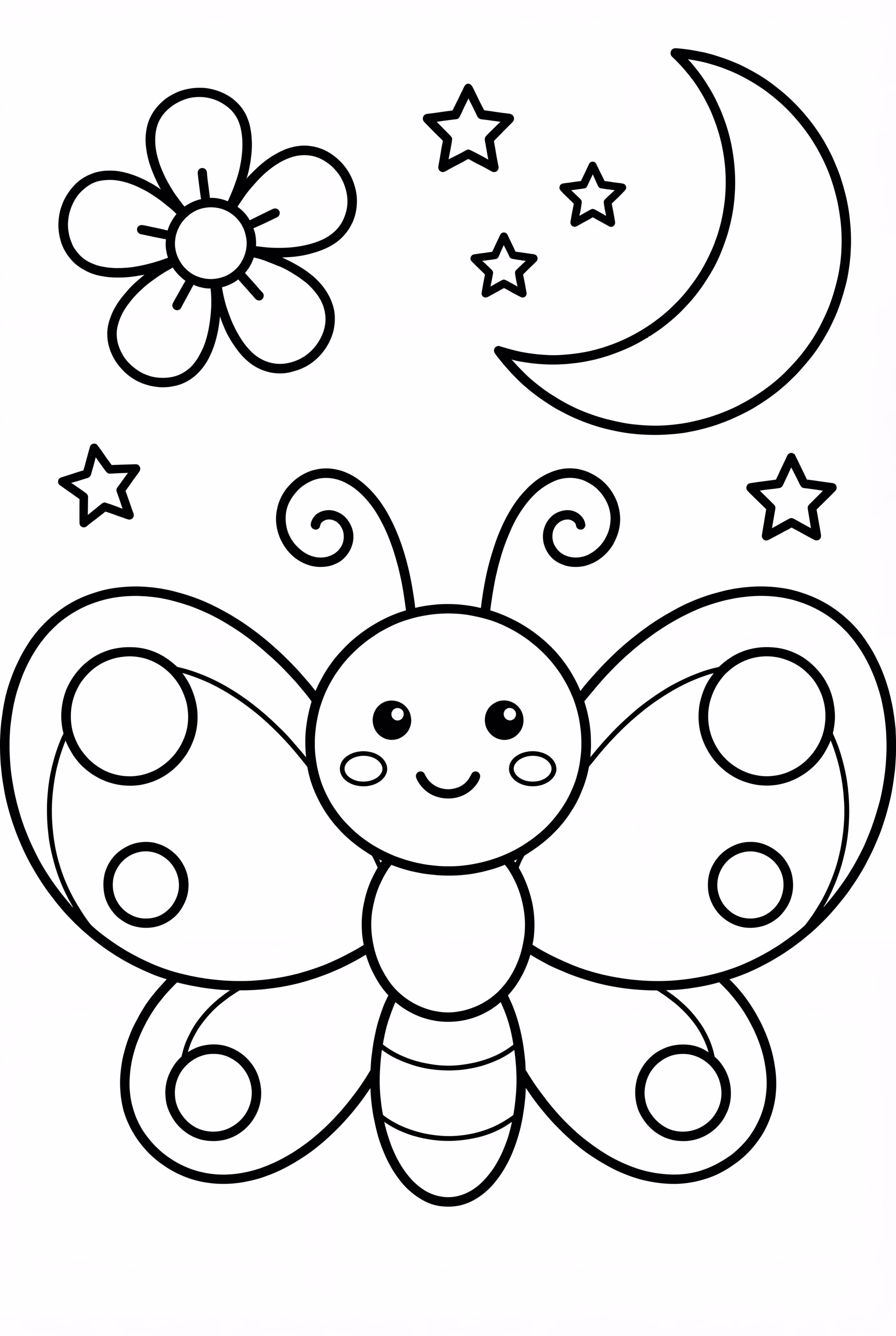 Butterfly And Firefly Night Dance