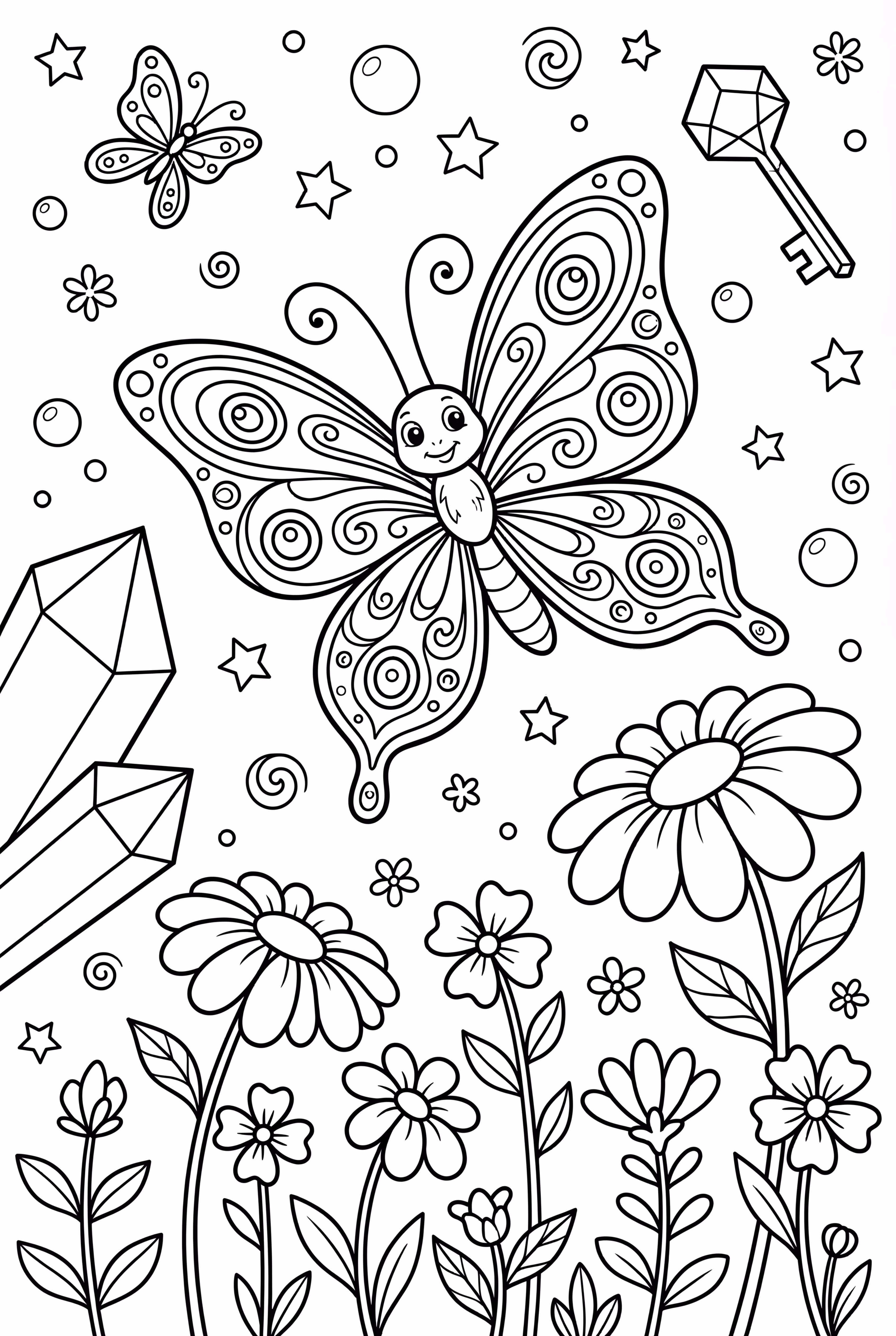 Butterfly Crystal Garden