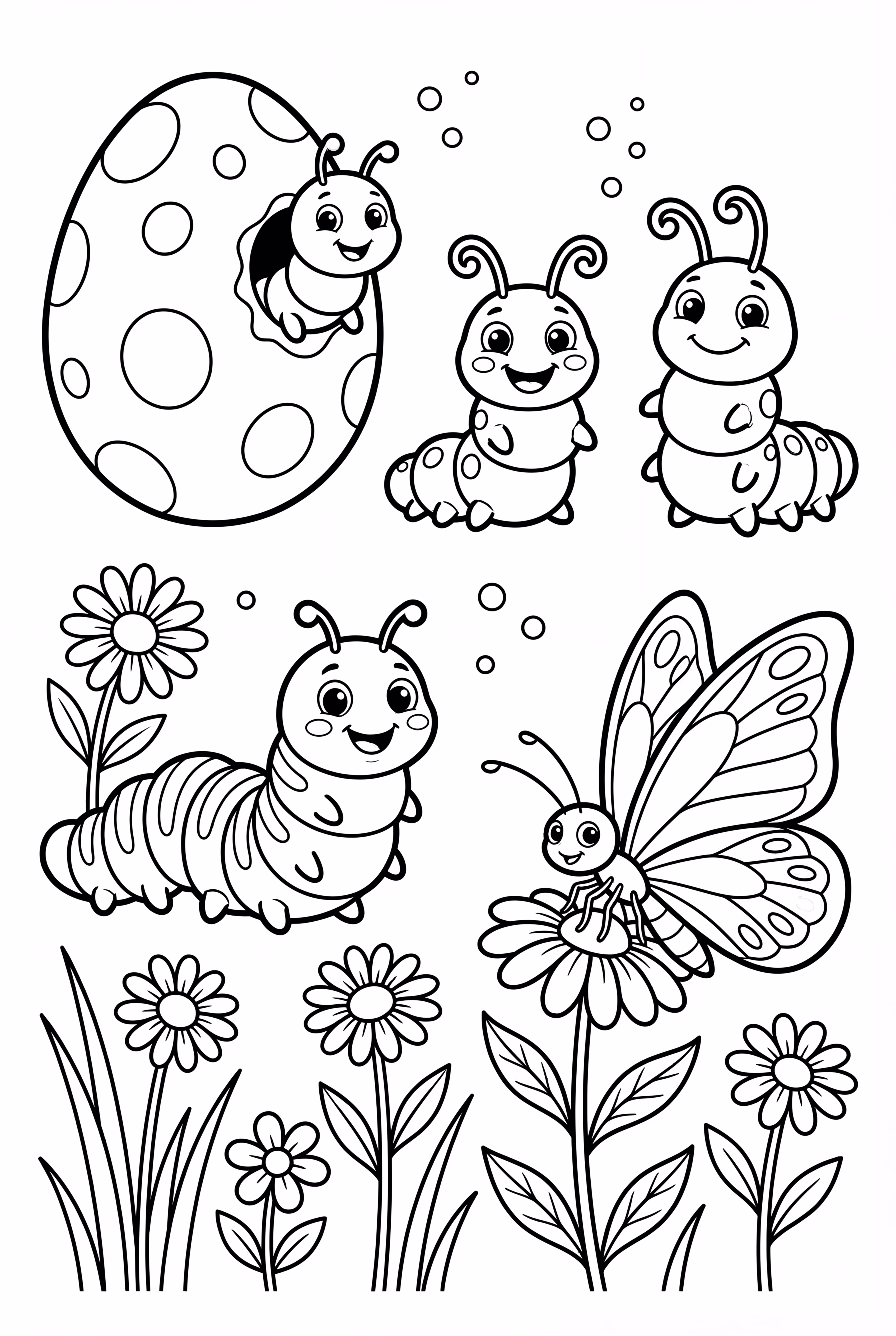 Butterfly Life Stages