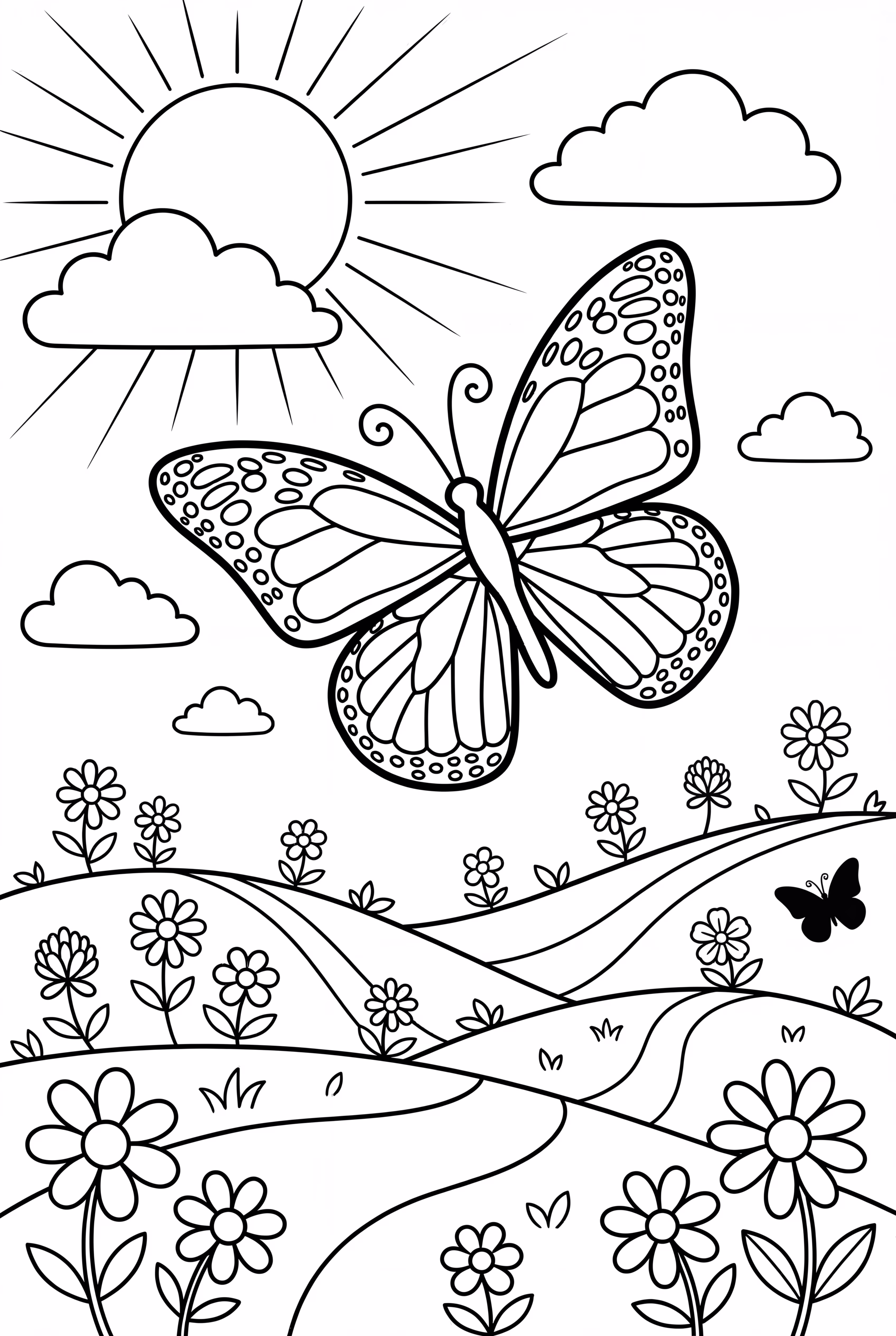 Butterfly Migration Path