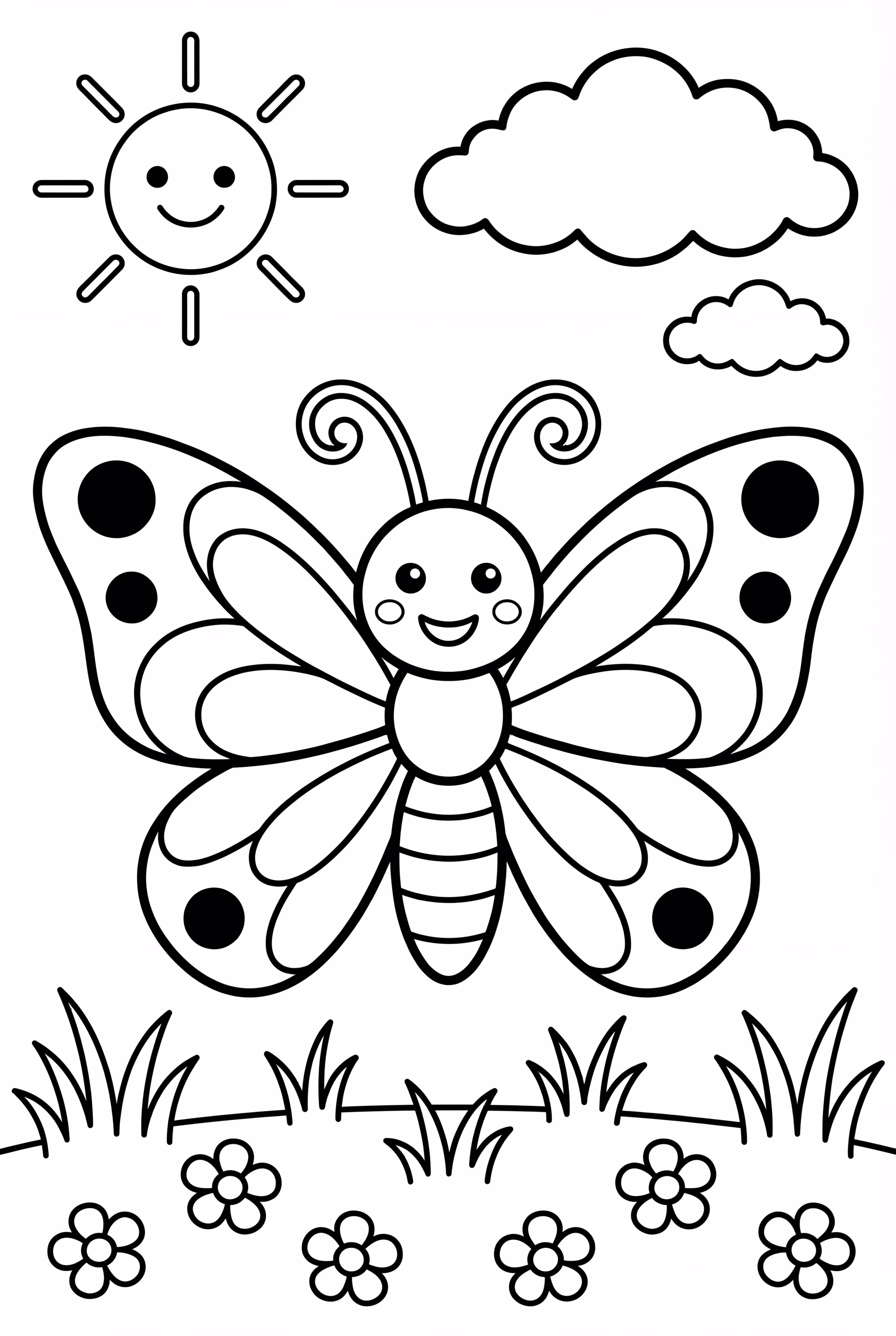 Butterfly Wing Mirror Reflection