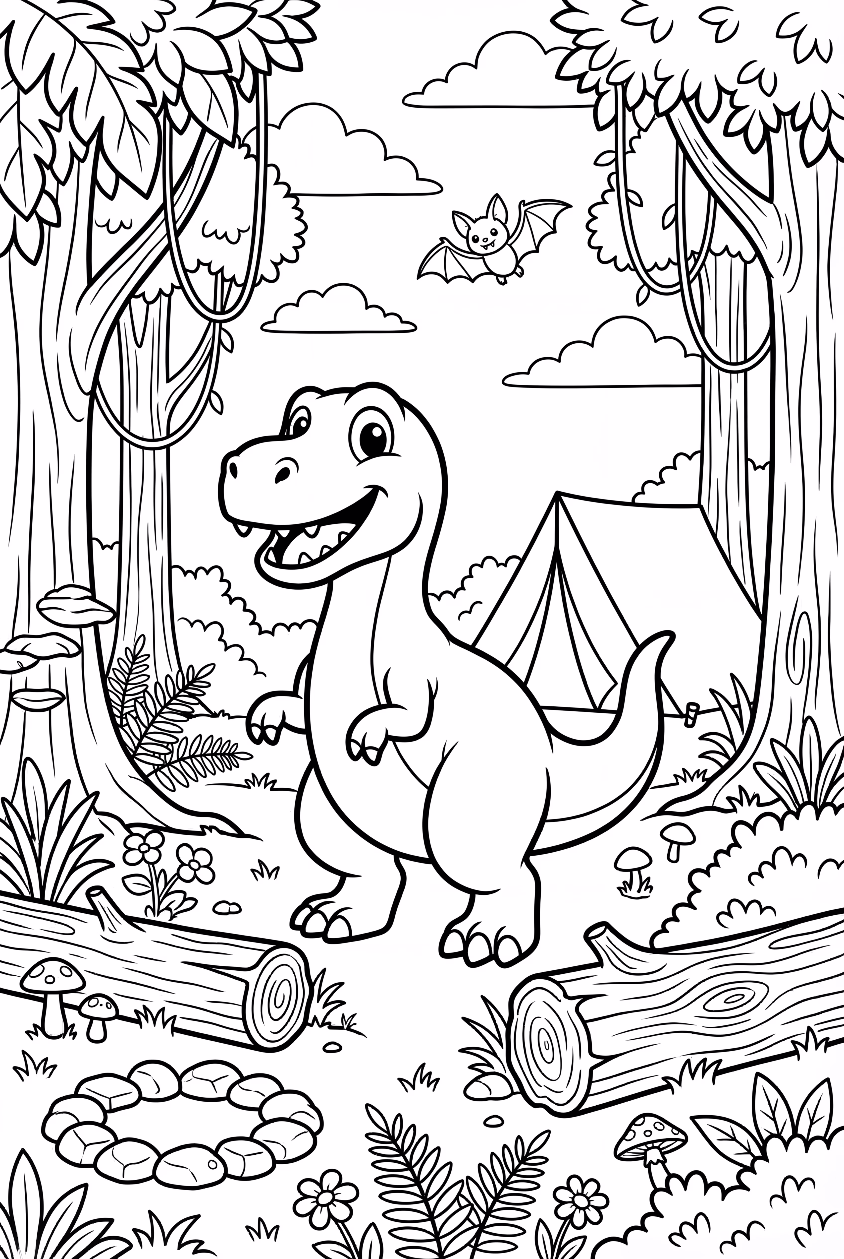 Camp Cretaceous Dinosaur Discovery Scene-2