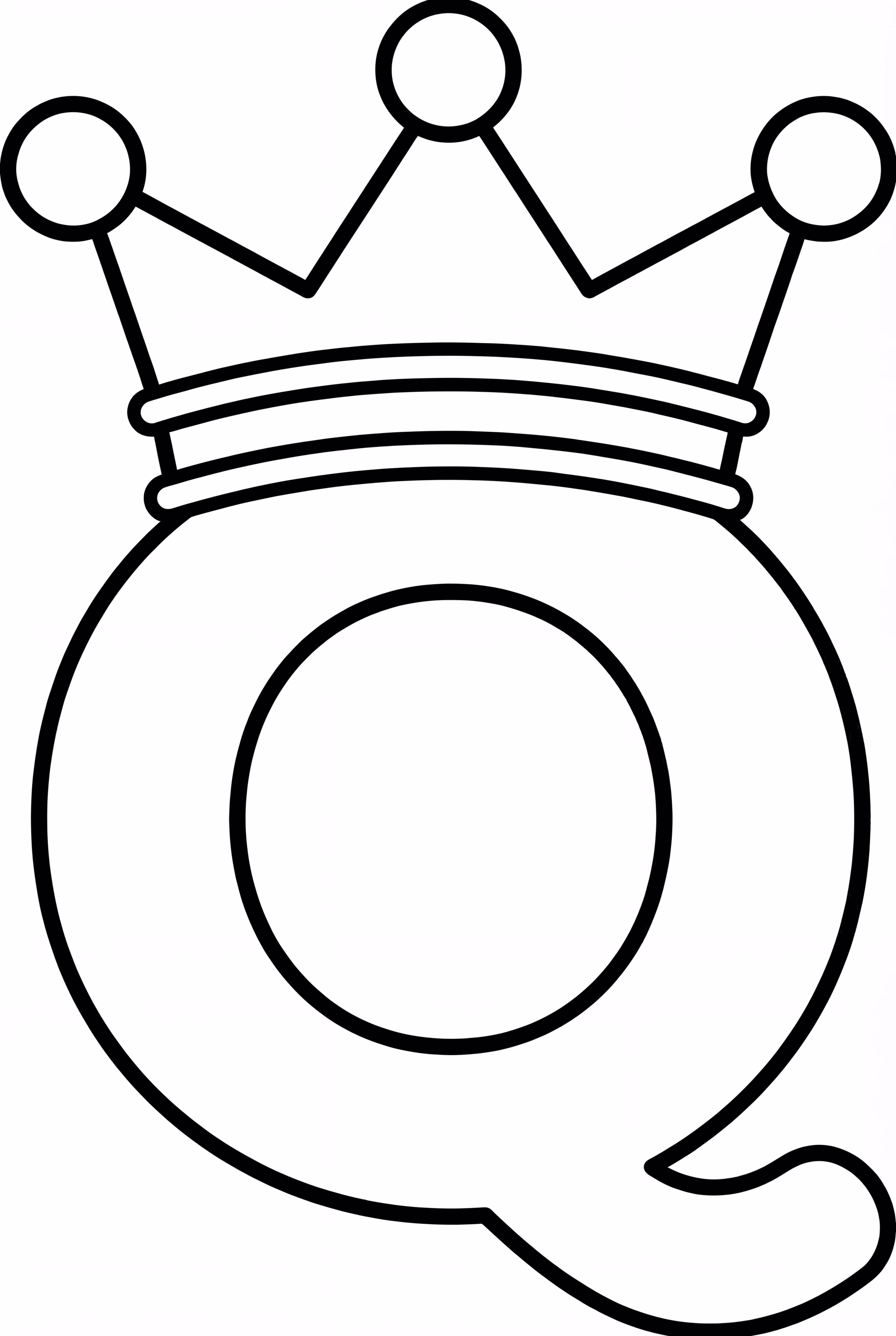 Capital Alphabet Letter Q For Queen