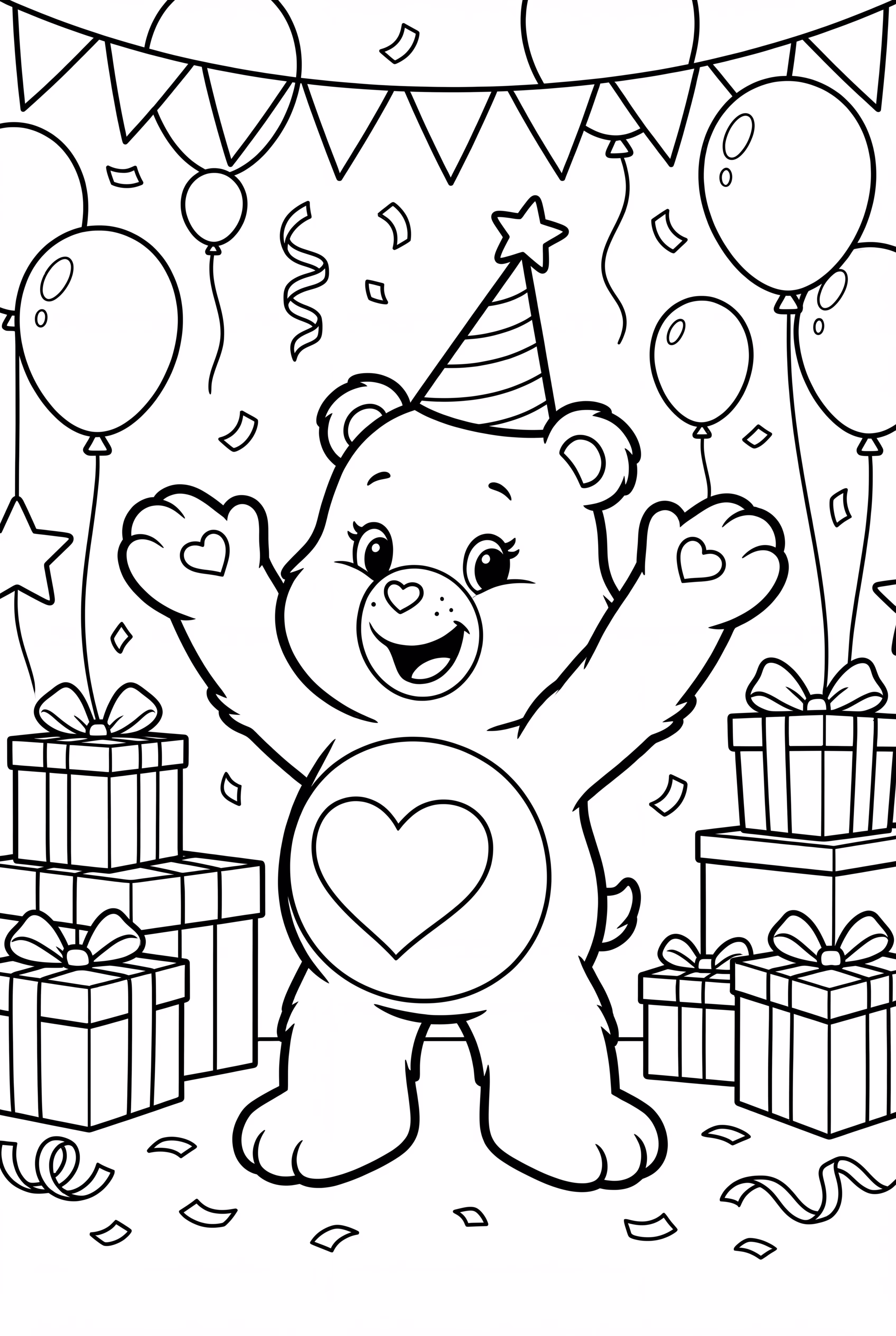 Care Bear Celebrating a Birthday Party-2