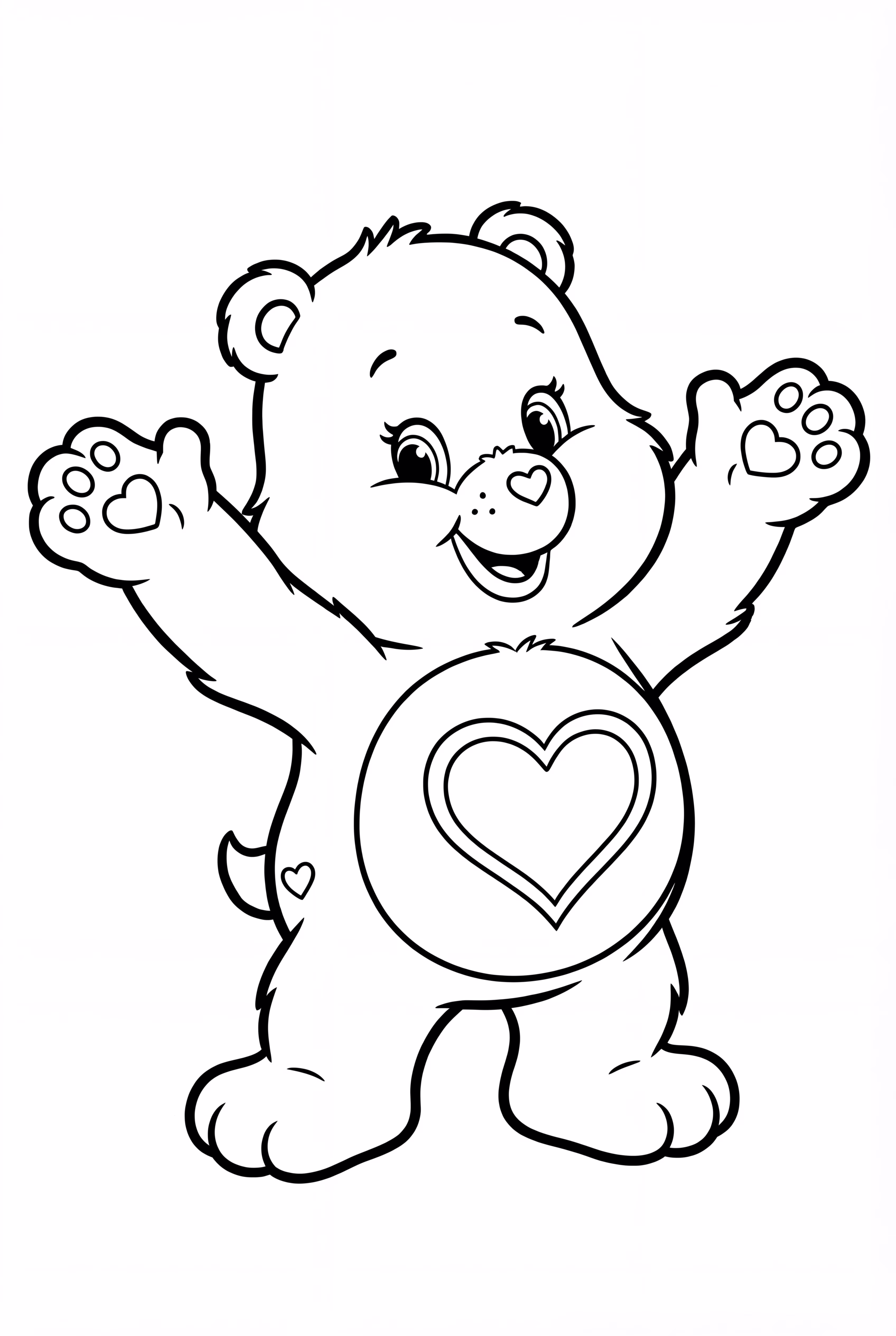 Care Bear Celebrating a Birthday Party