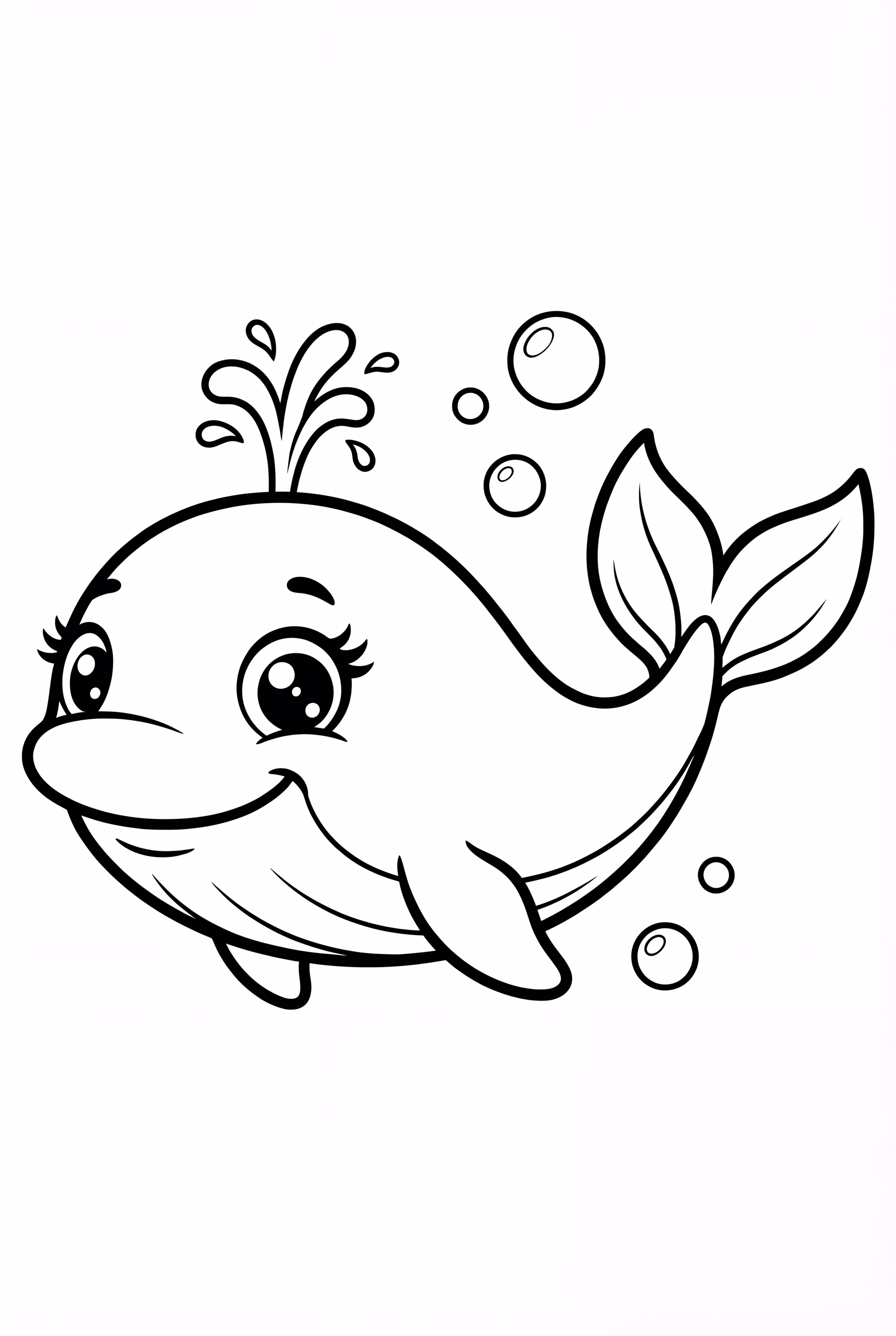 Cartoon Whale-2