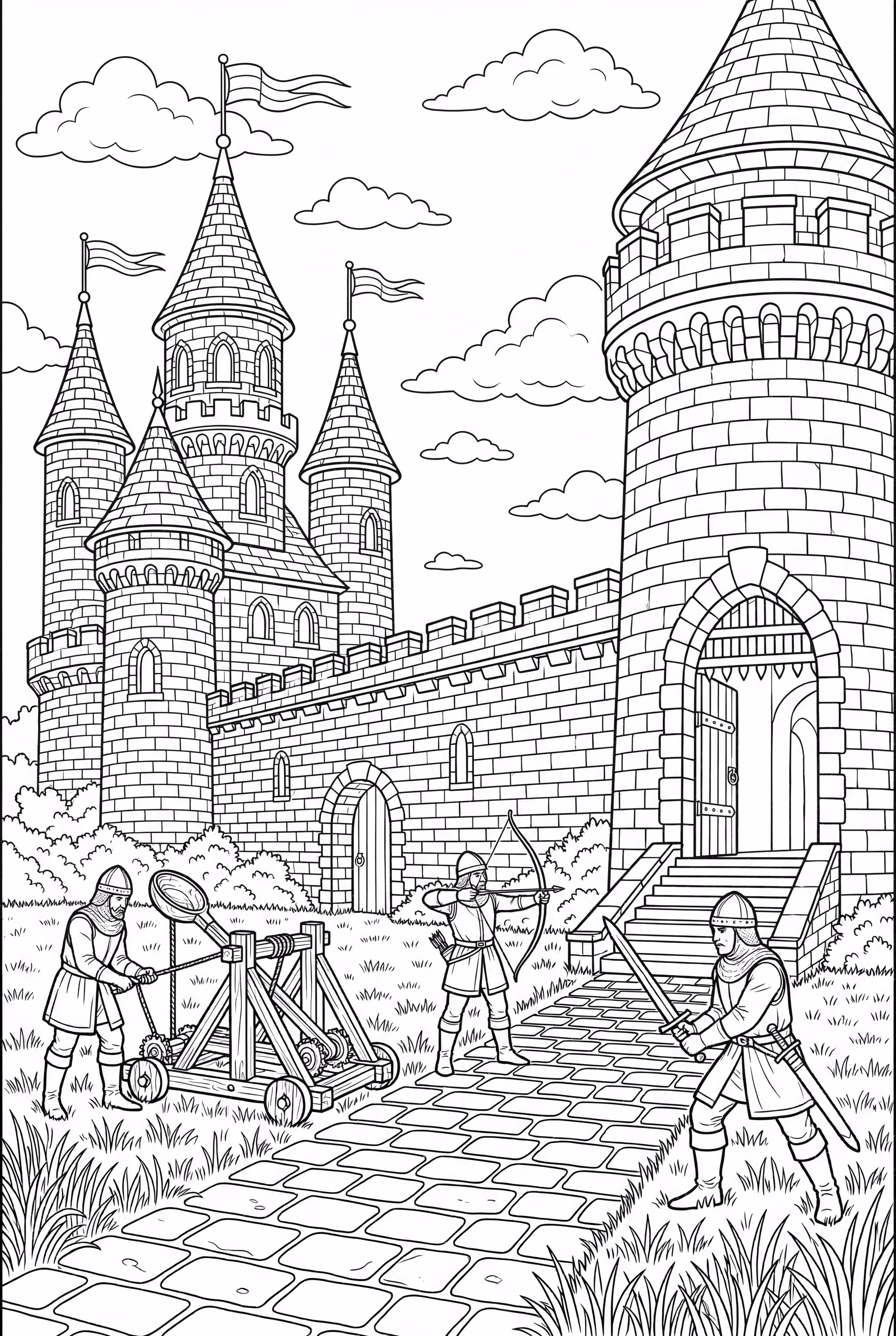 Castle Siege Defense Strategy