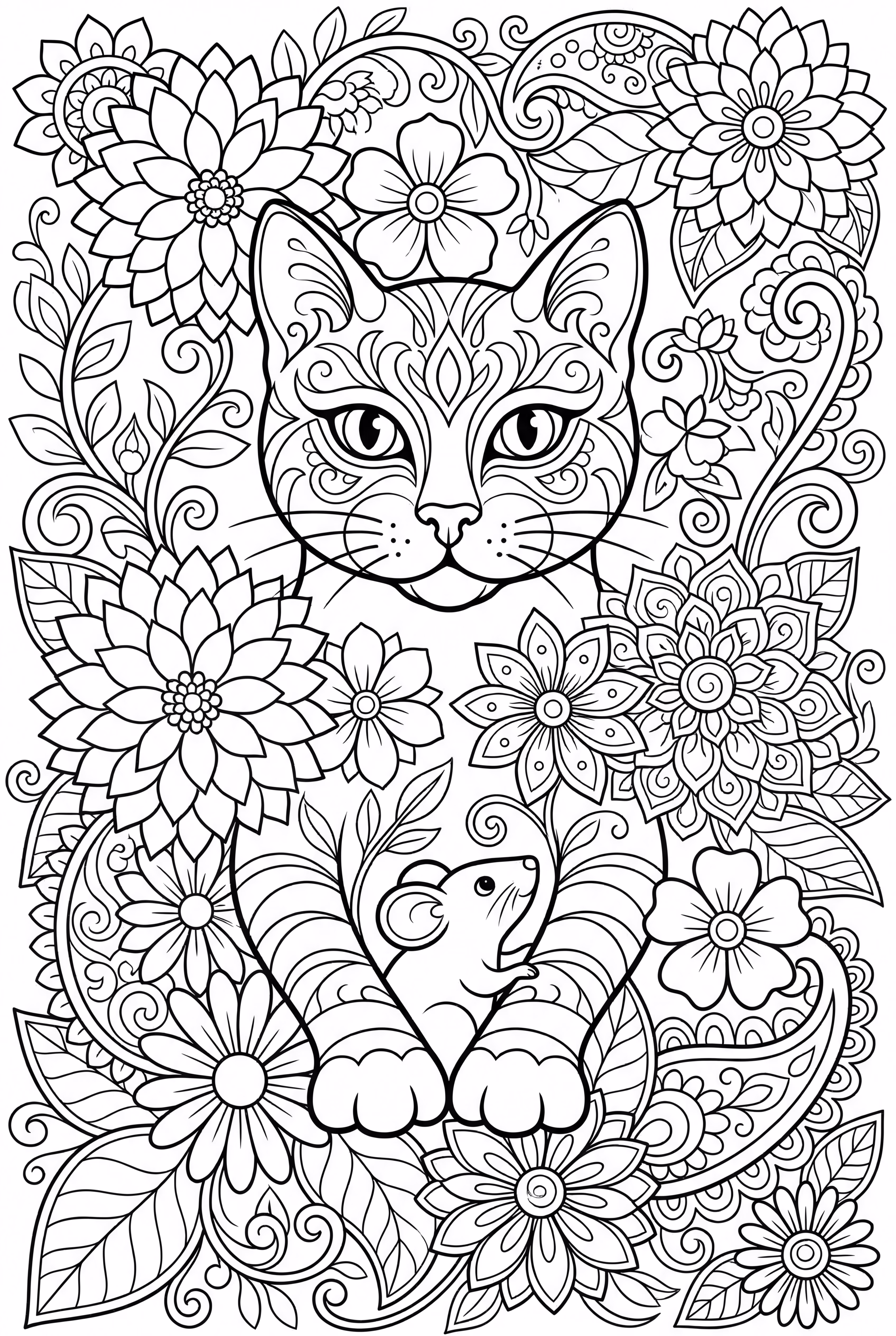 Cat And Mouse Friends